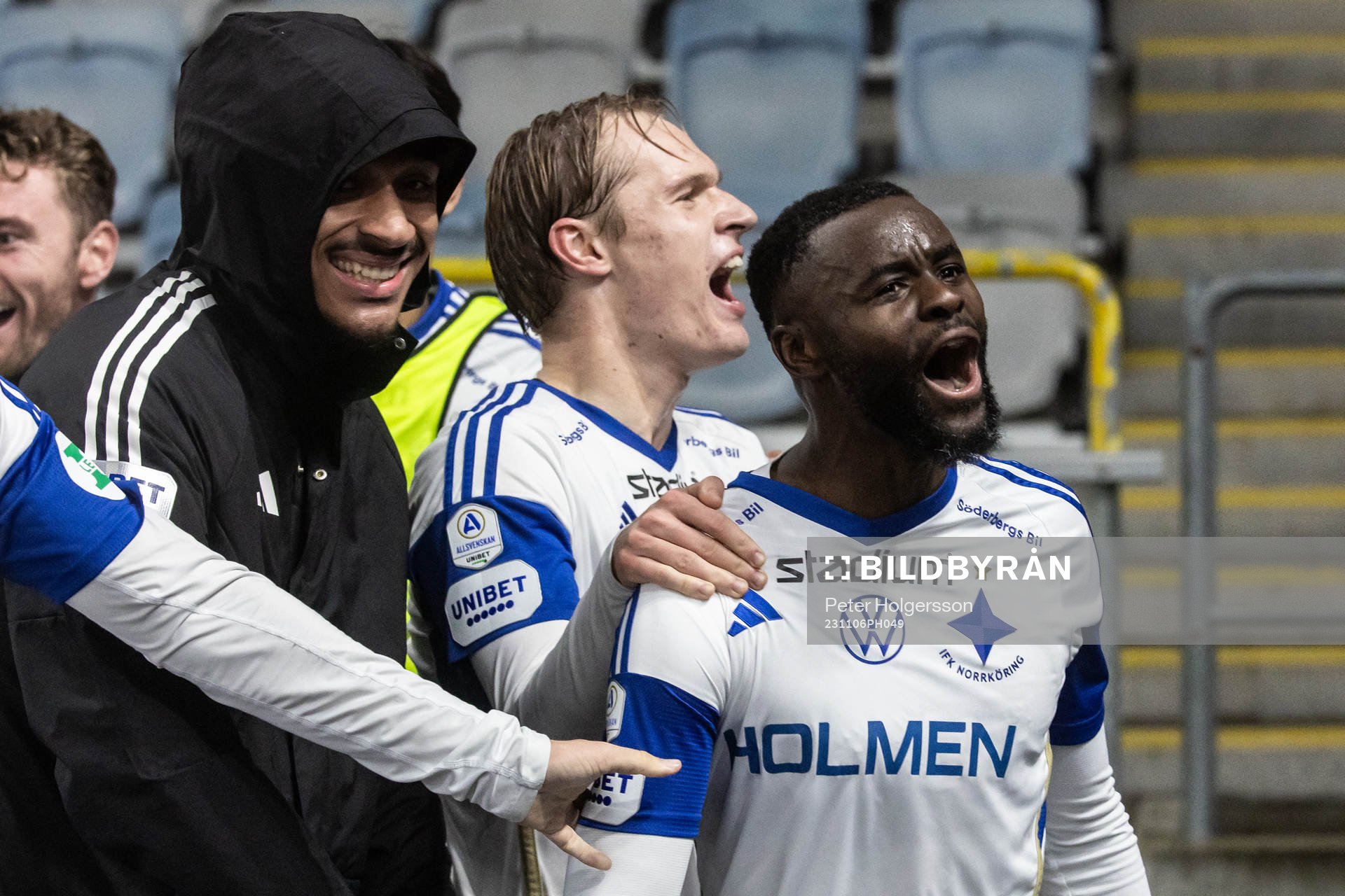 IFK Norrköpings Maic Sema jublar