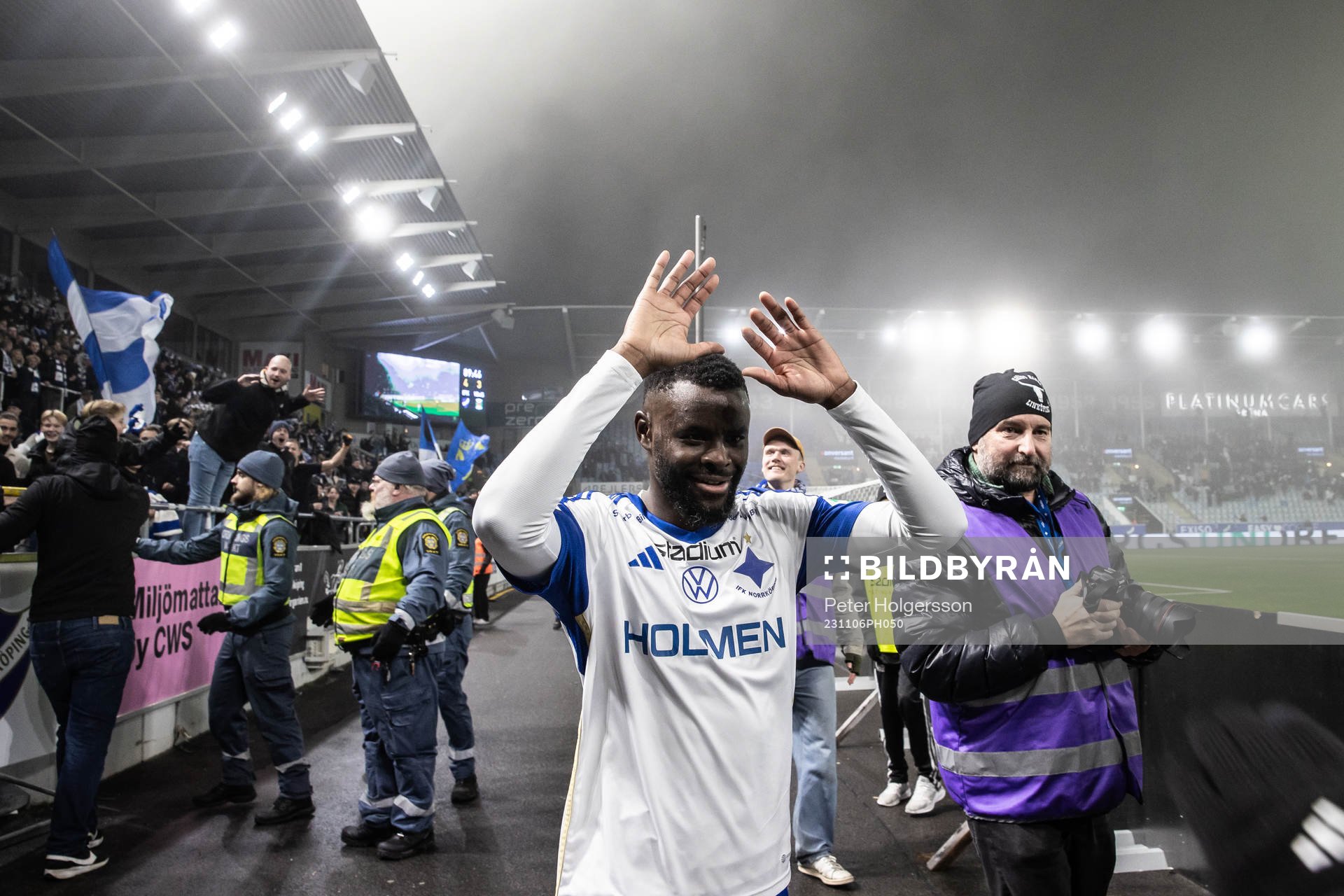 IFK Norrköpings Maic Sema jublar