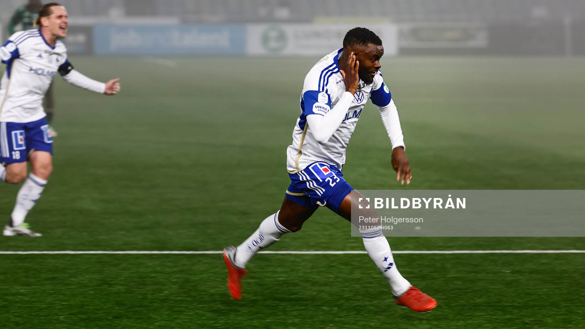 IFK Norrköpings Maic Sema jublar