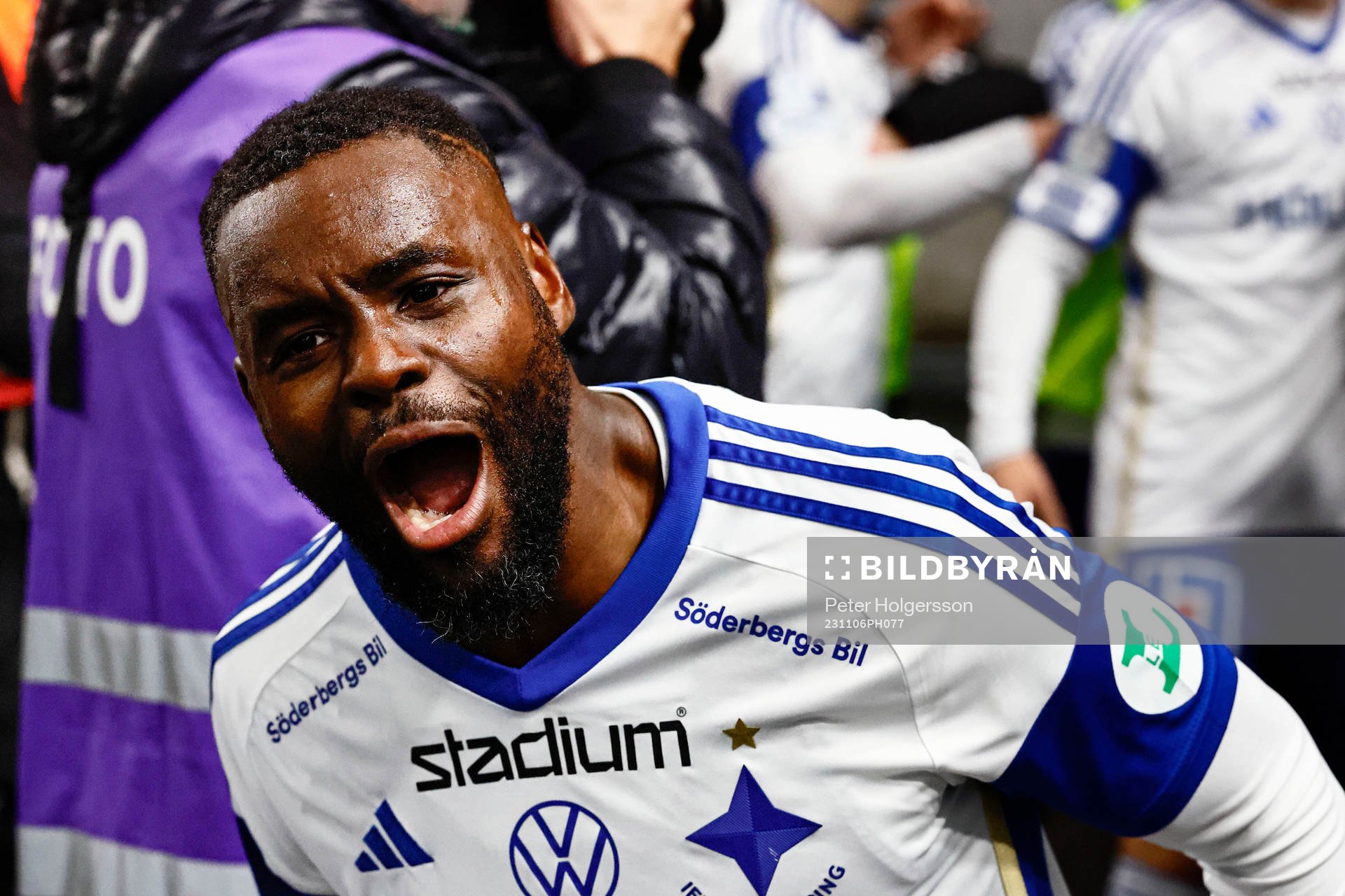 IFK Norrköpings Maic Sema jublar