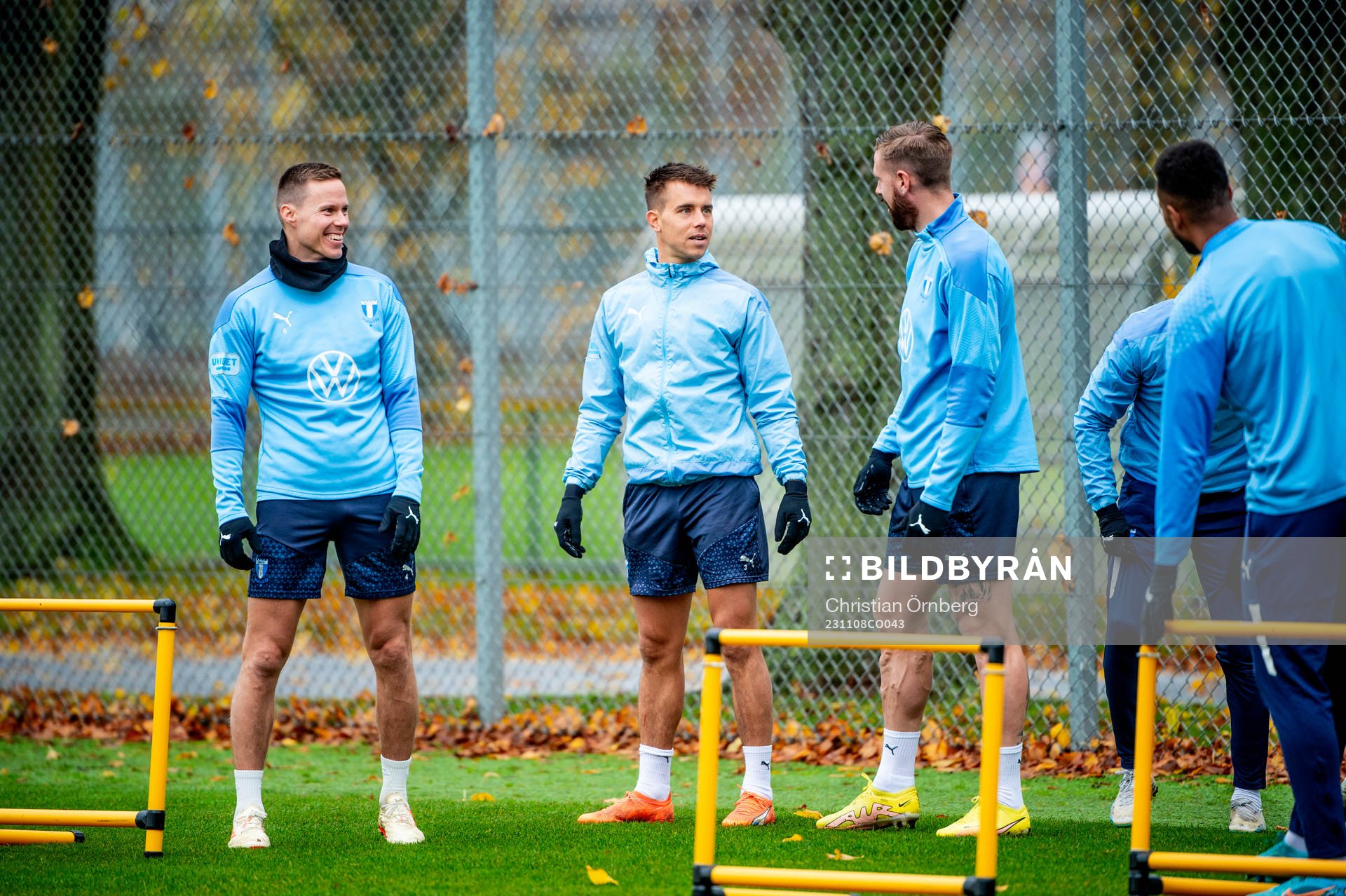 Niklas Moisander, Jonas Knudsen och Pontus Jansson