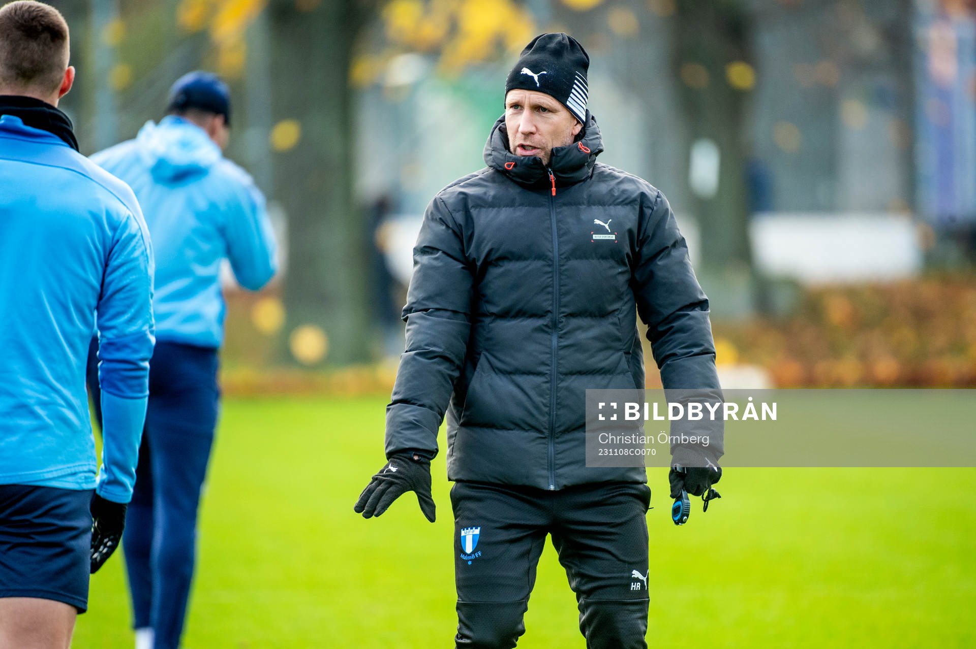 Tränare Henrik Rydström