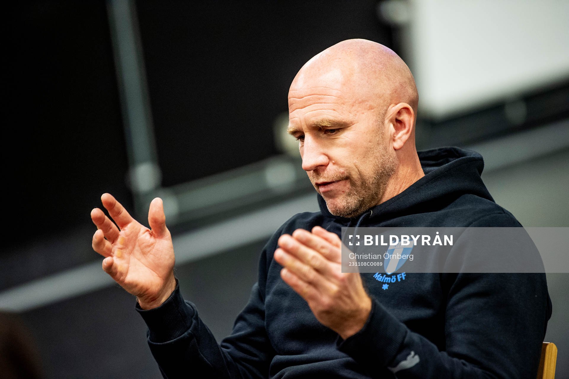 Tränare Henrik Rydström