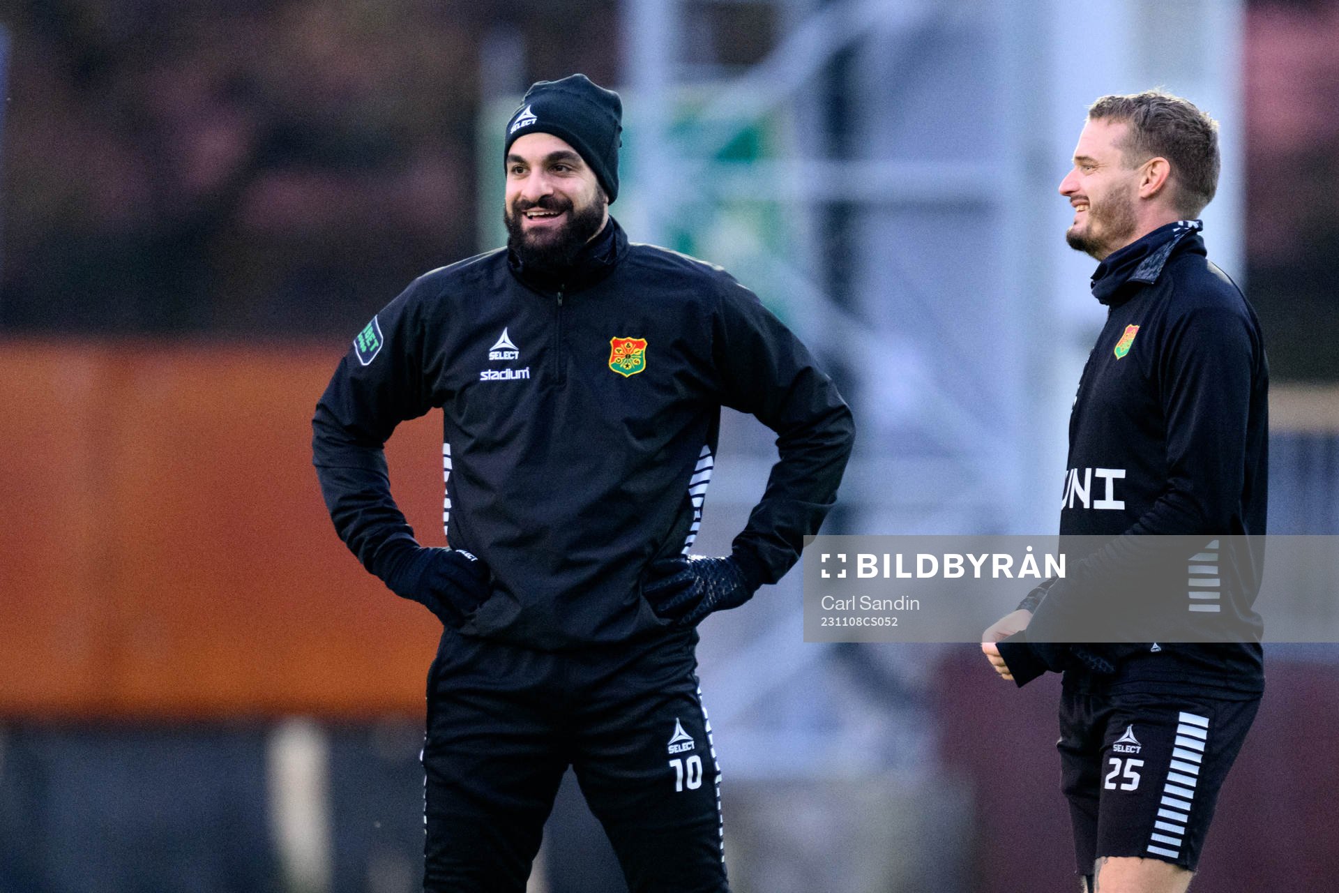 Mervan Celik och Jonas Lindberg