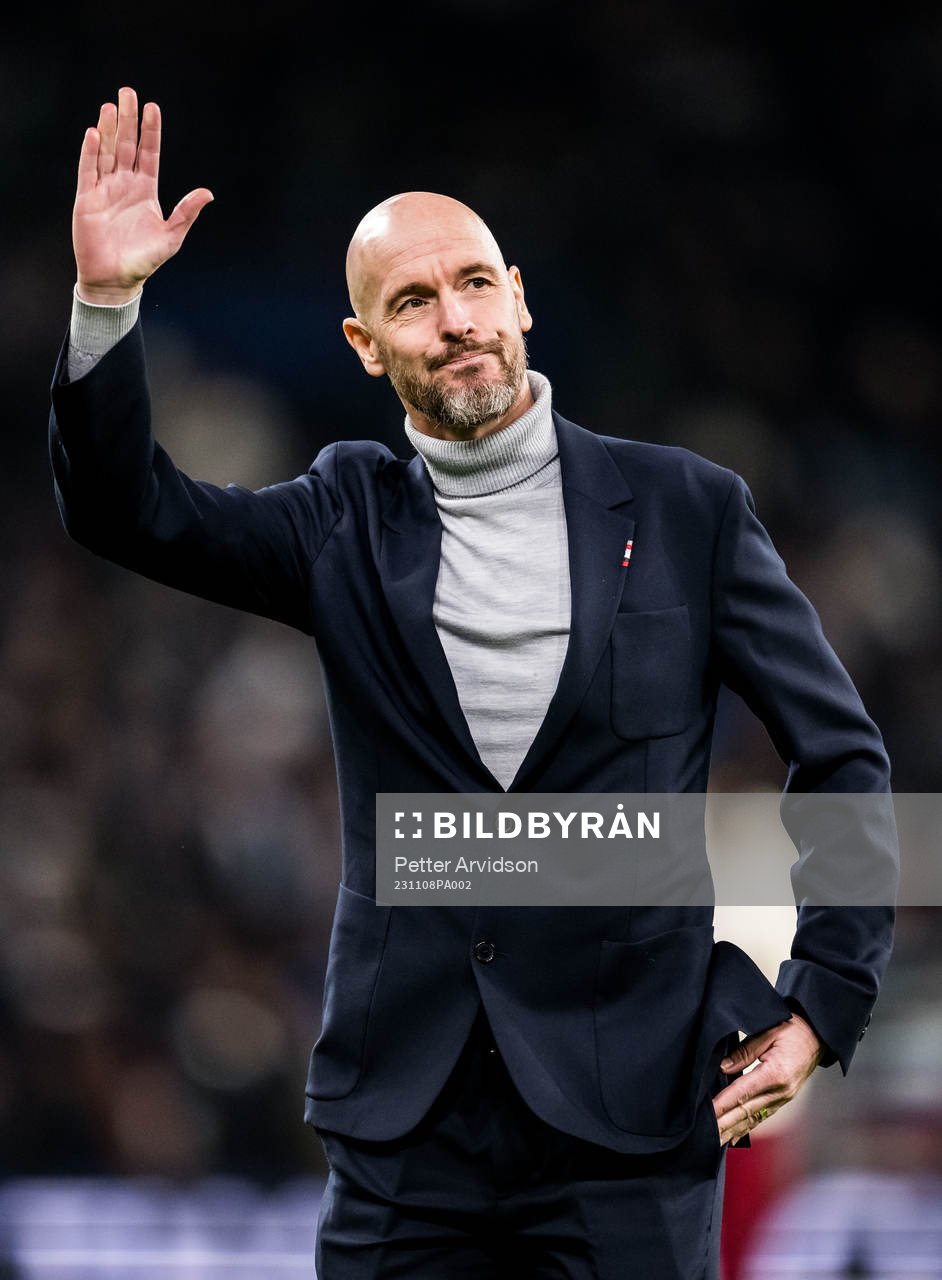 Head coach Erik ten Hag of Manchester United