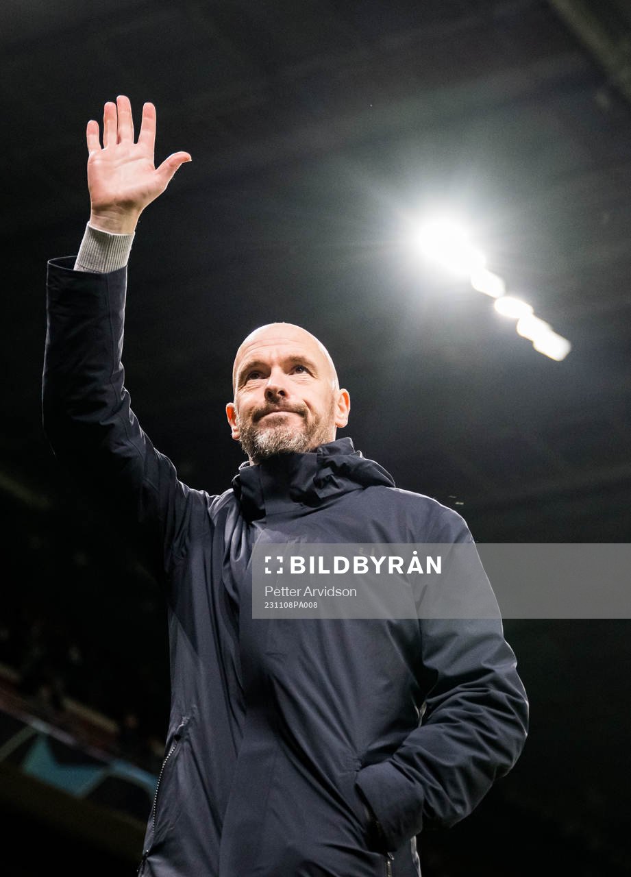 Head coach Erik ten Hag of Manchester United