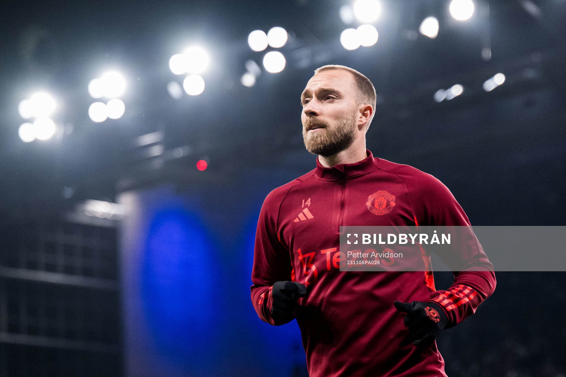 Christian Eriksen of Manchester United