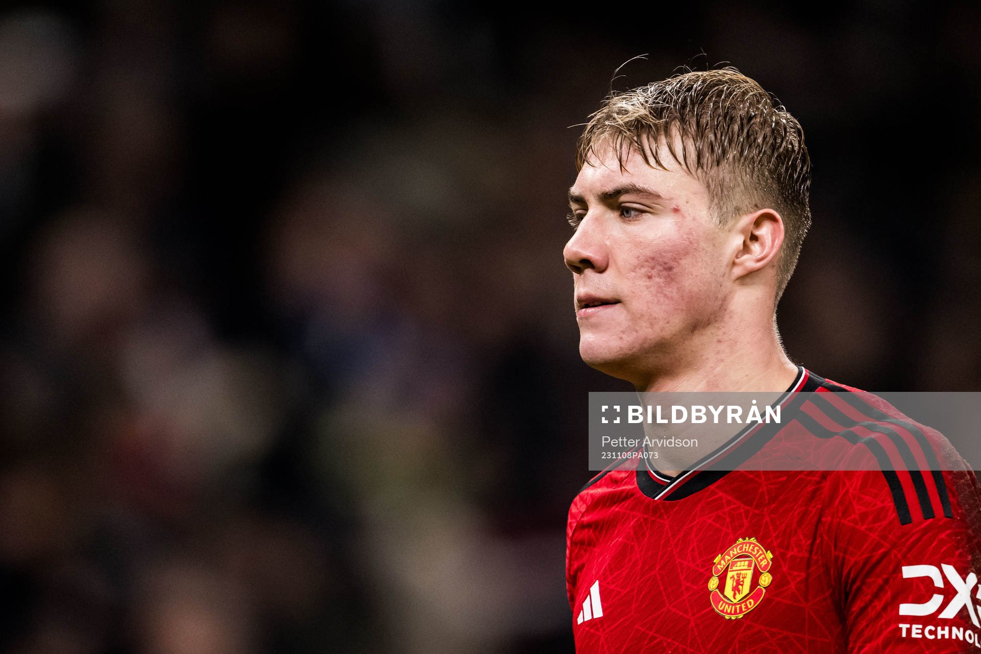 Rasmus Højlund of Manchester United