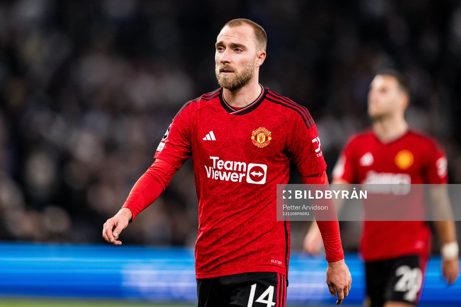 Christian Eriksen of Manchester United