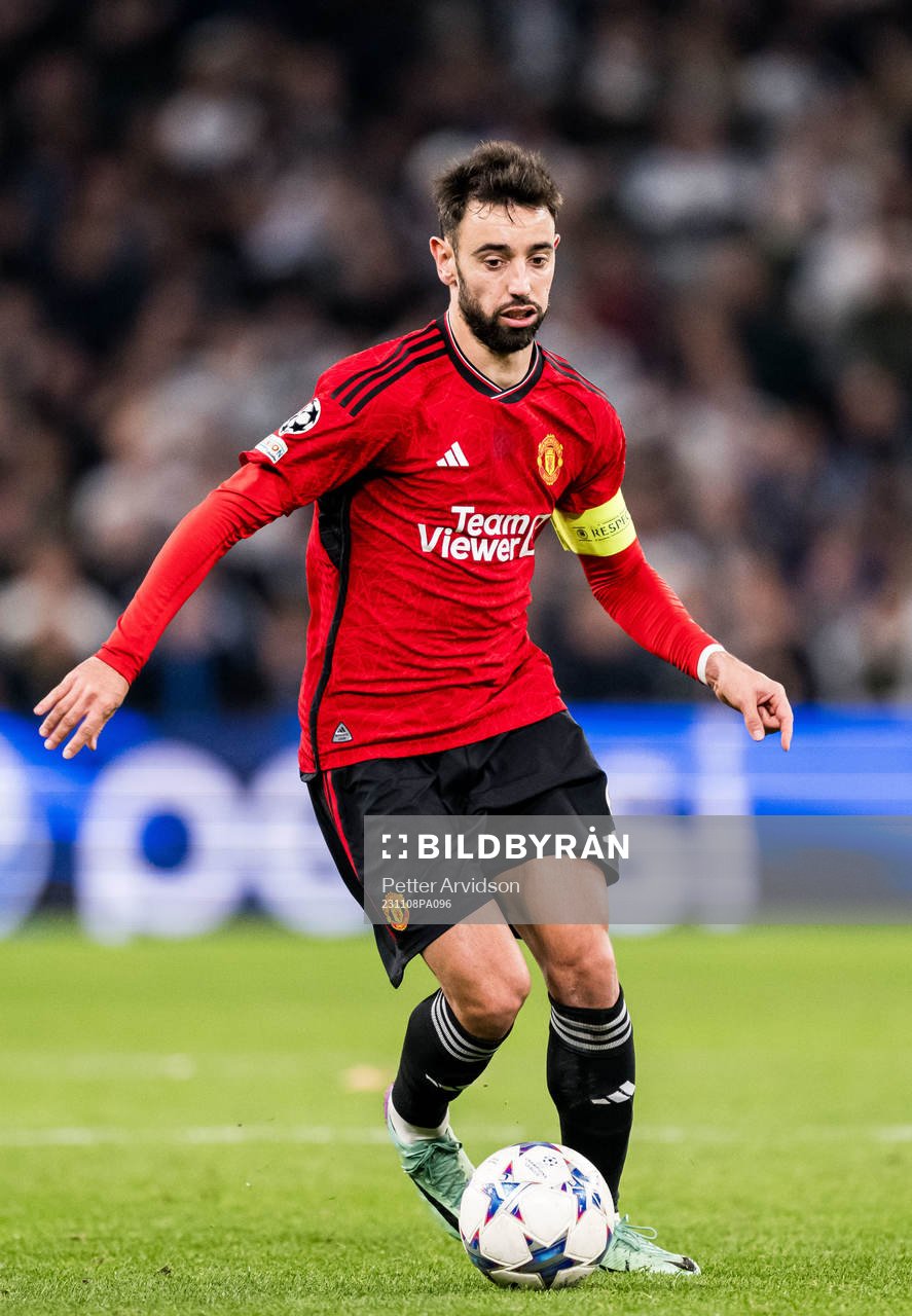 Bruno Fernandes of Manchester United