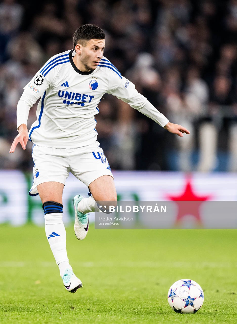 Roony Bardghji of FC Copenhagen