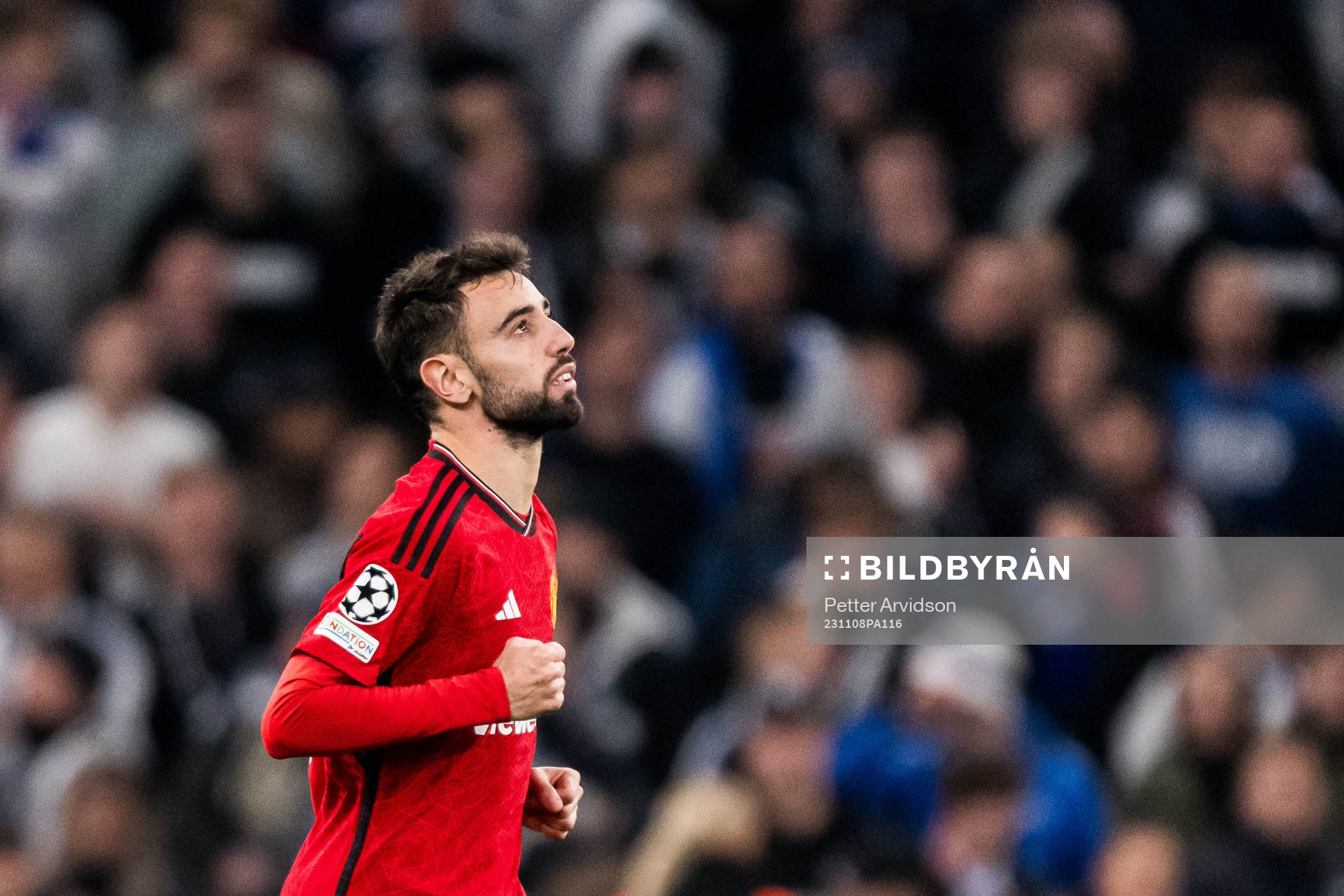 Bruno Fernandes of Manchester United celebrates