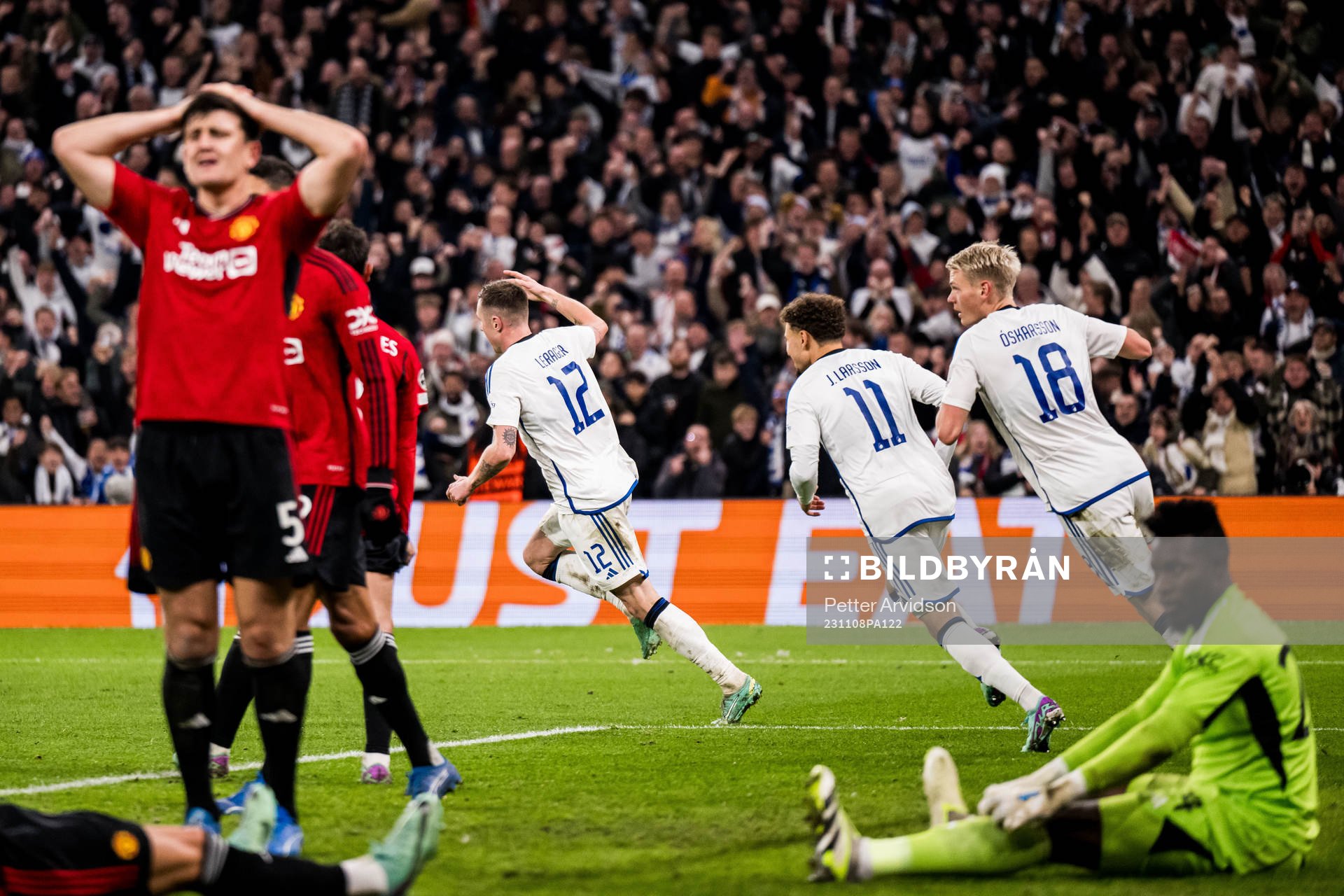 Lukas Lerager of FC Copenhagen celebrates