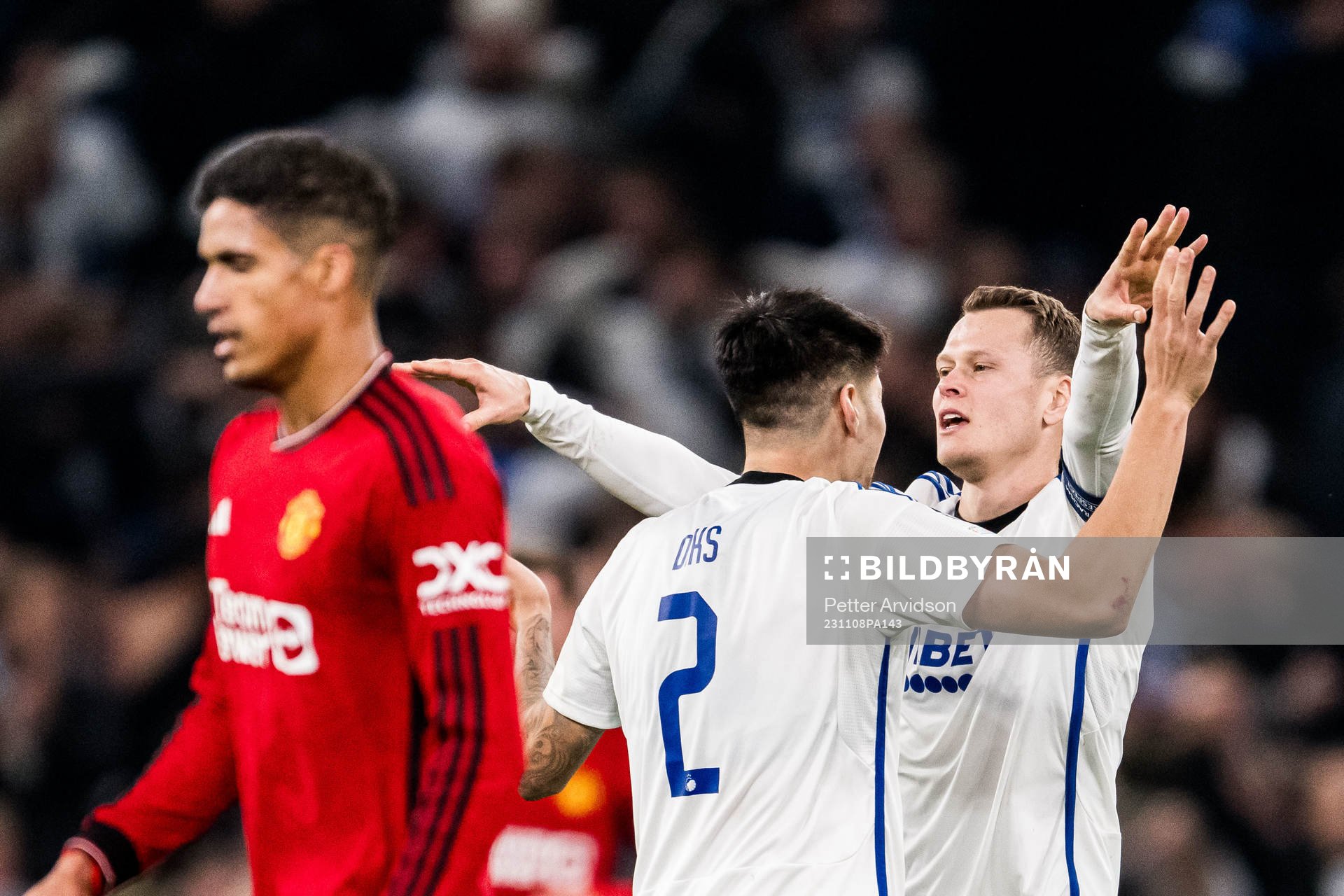 Kevin Diks and Viktor Claesson of FC Copenhagen celebrates