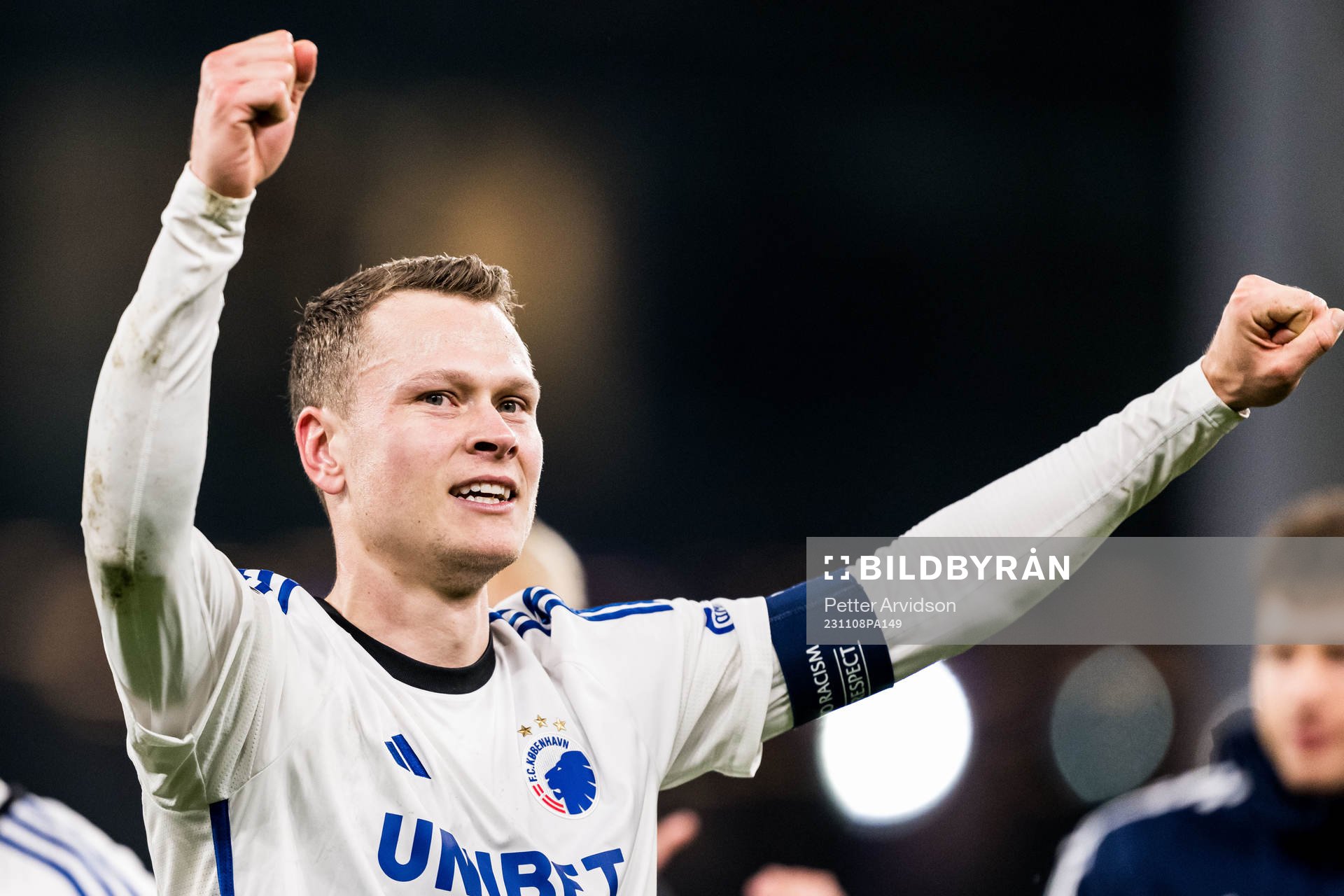 Viktor Claesson of FC Copenhagen celebrates