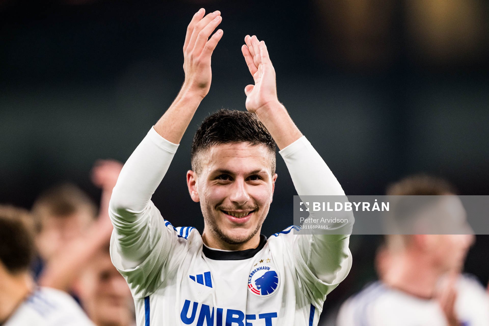 Roony Bardghji of FC Copenhagen celebrates