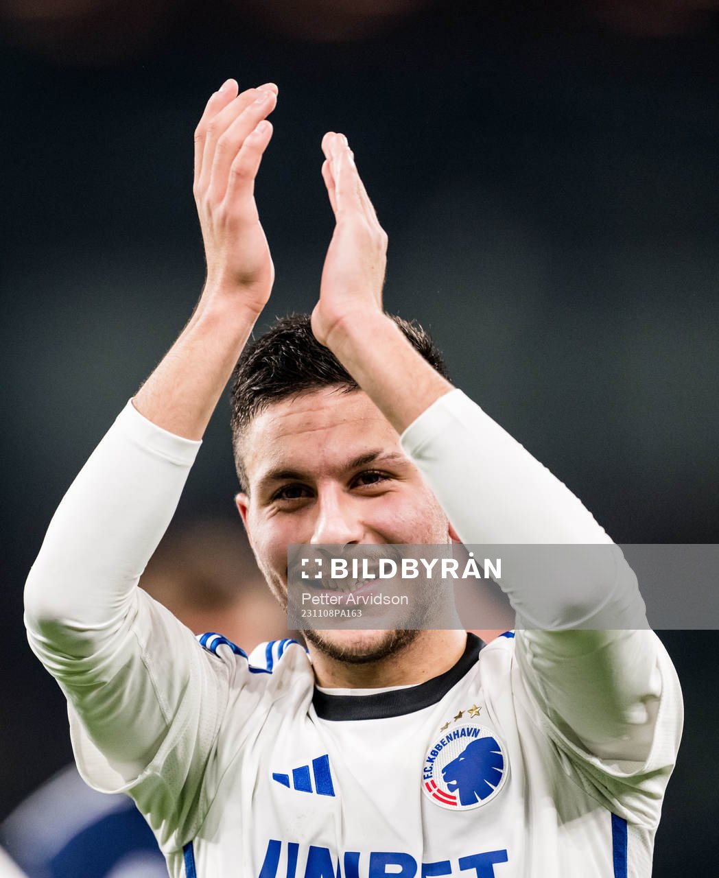 Roony Bardghji of FC Copenhagen celebrates