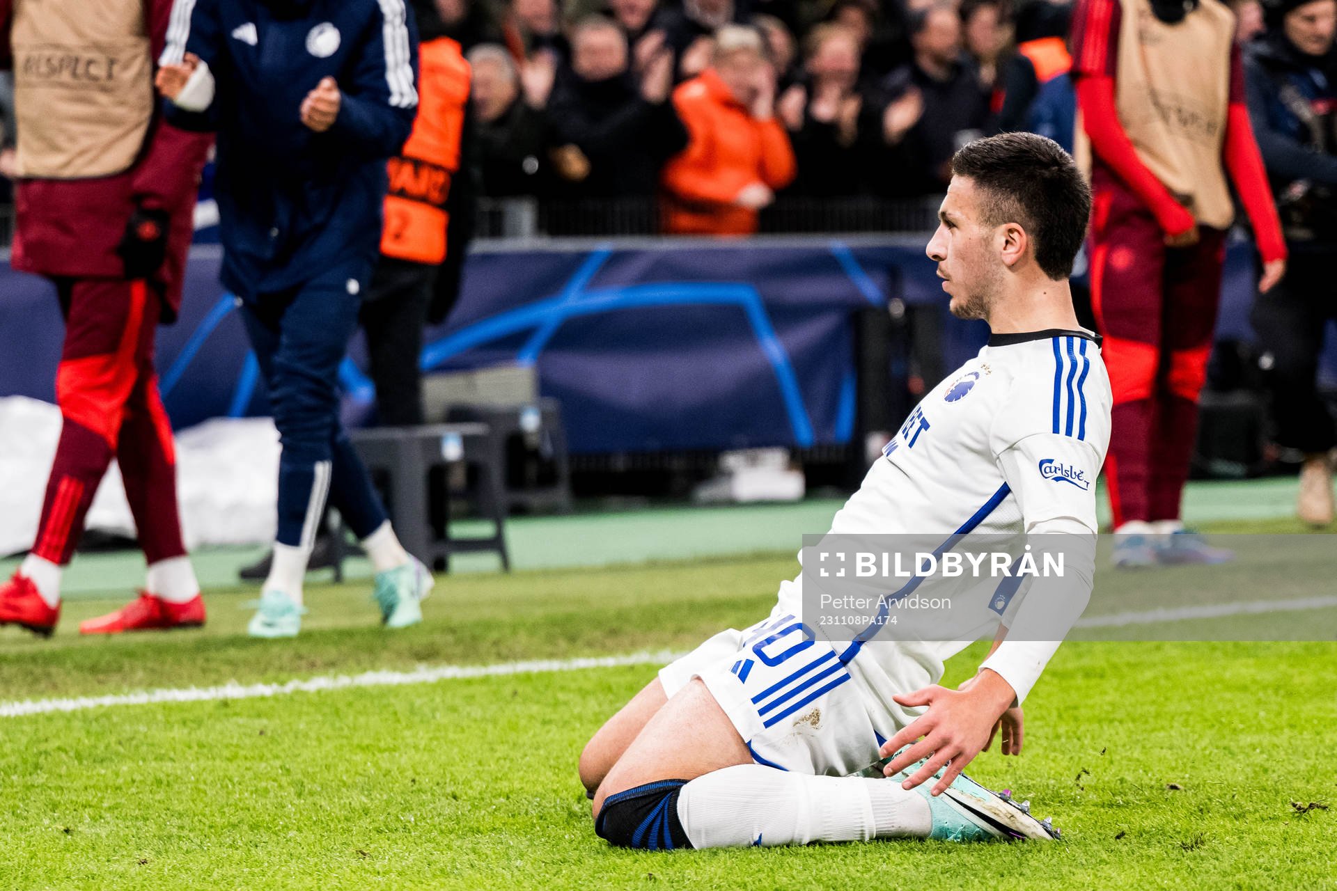 Roony Bardghji of FC Copenhagen celebrates