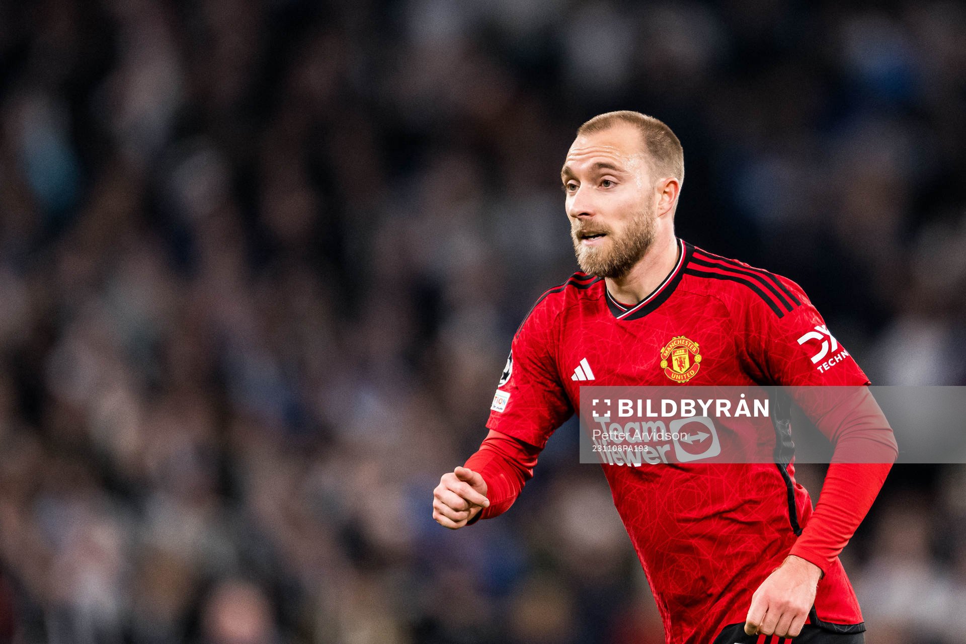 Christian Eriksen of Manchester United