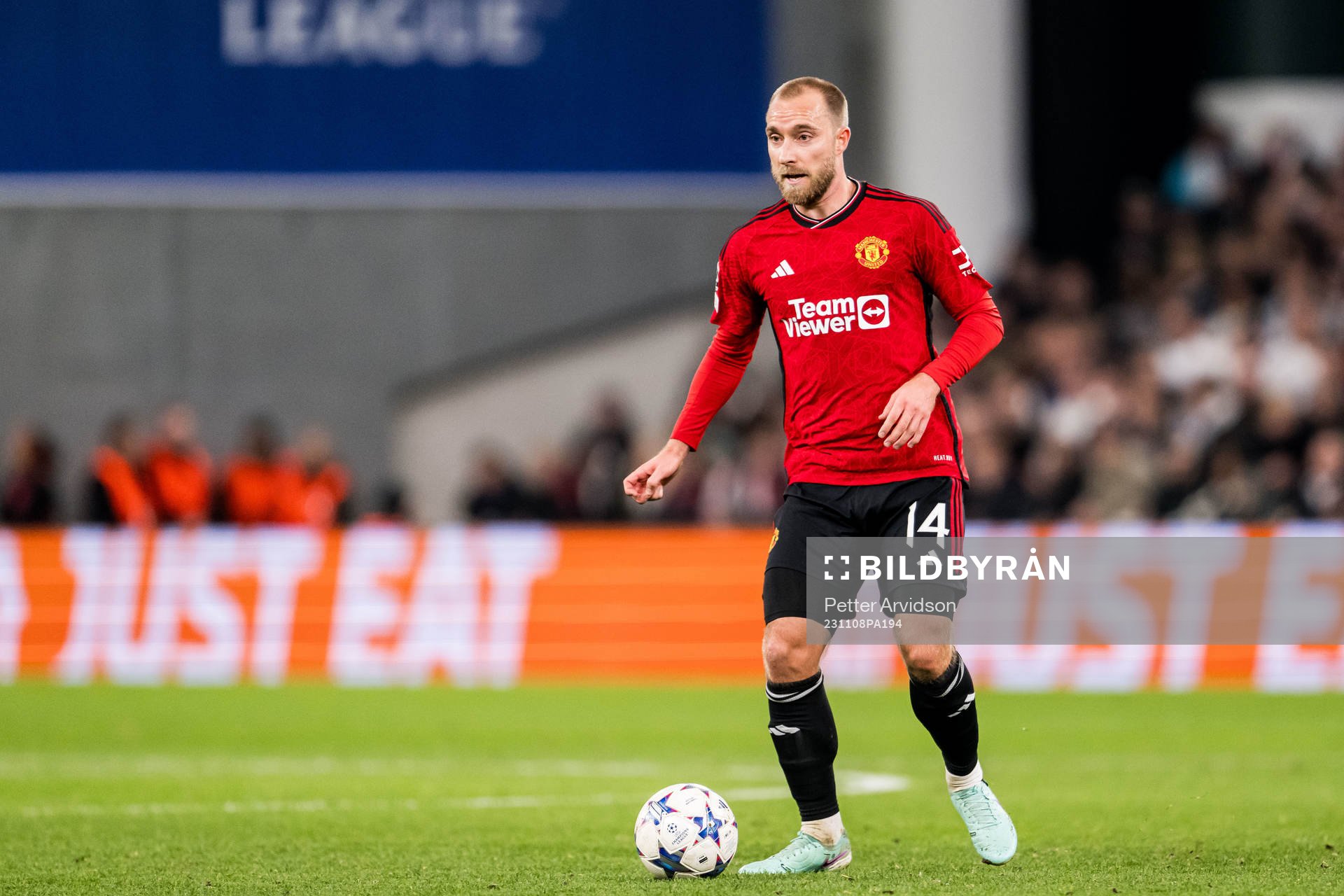 Christian Eriksen of Manchester United