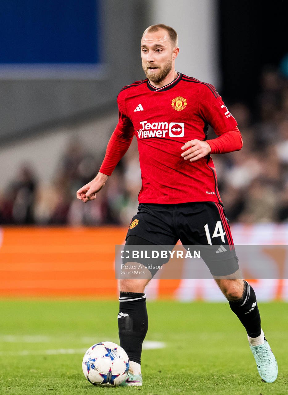 Christian Eriksen of Manchester United