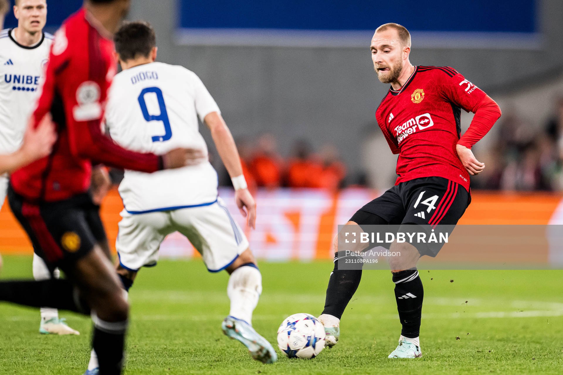 Christian Eriksen of Manchester United