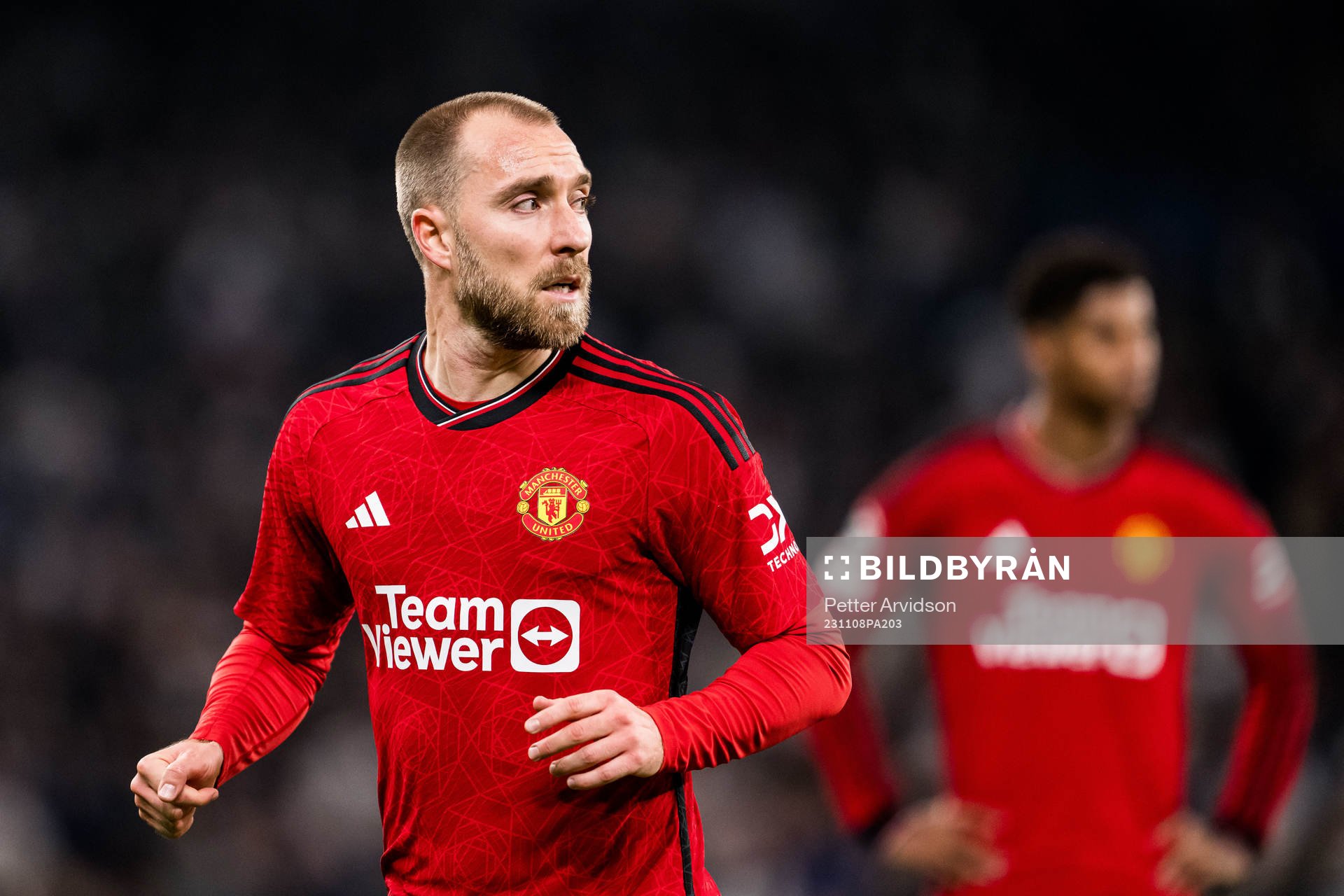Christian Eriksen of Manchester United