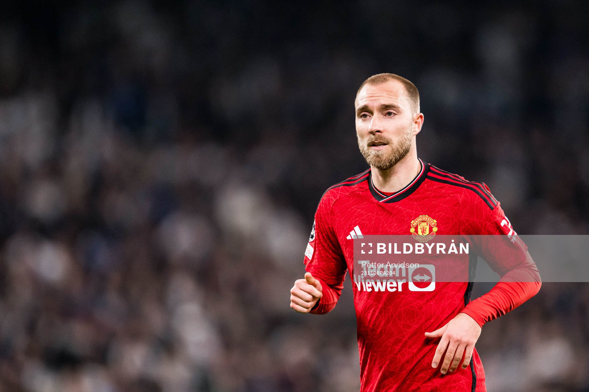 Christian Eriksen of Manchester United