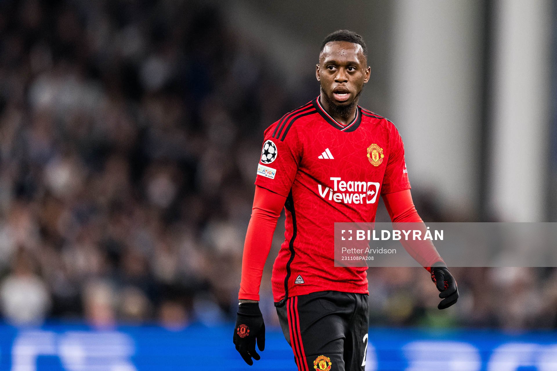 Aaron Wan-Bissaka of Manchester United