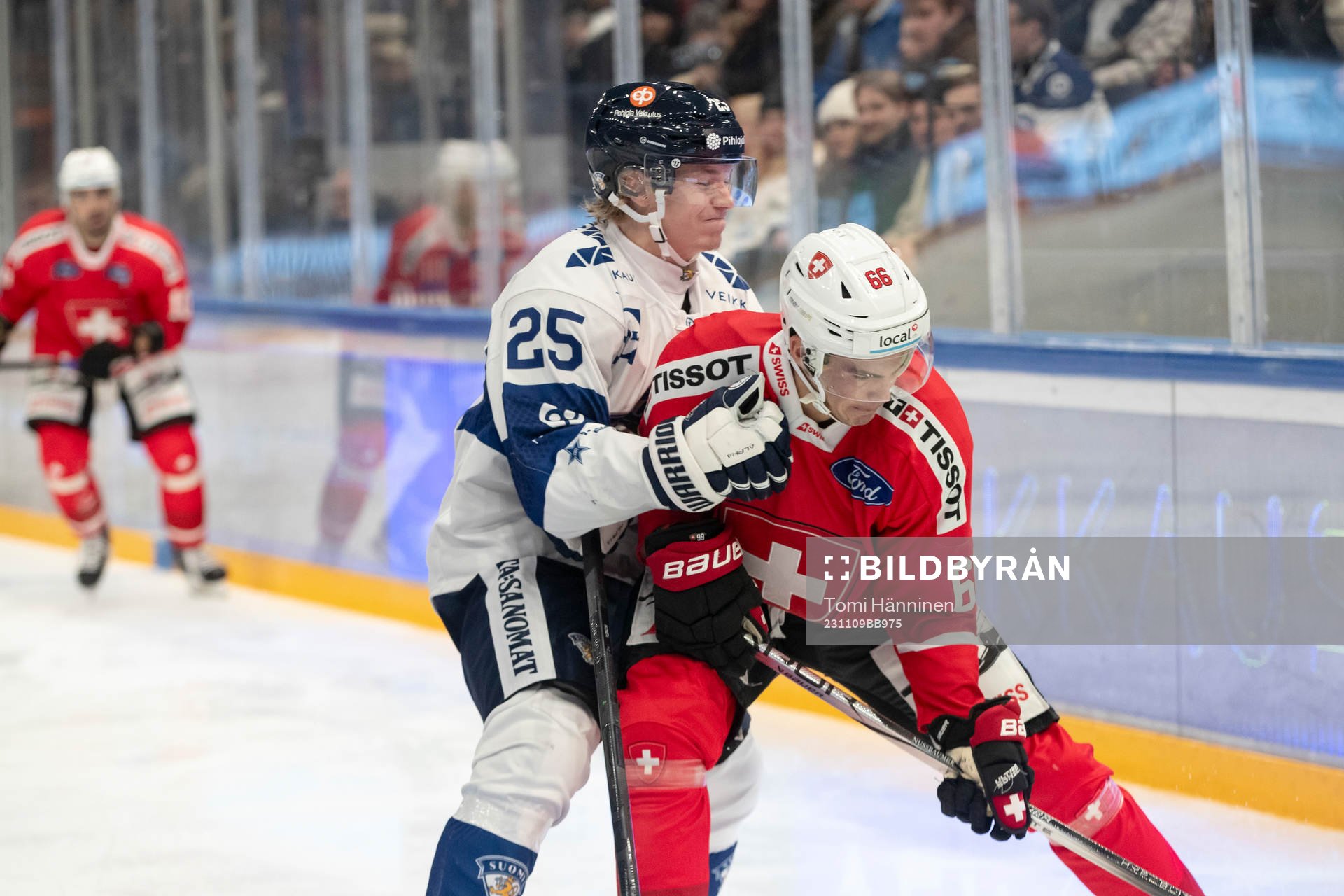 Valentin Nussbaumer #66, SUI, Joona Ikonen #25, FIN