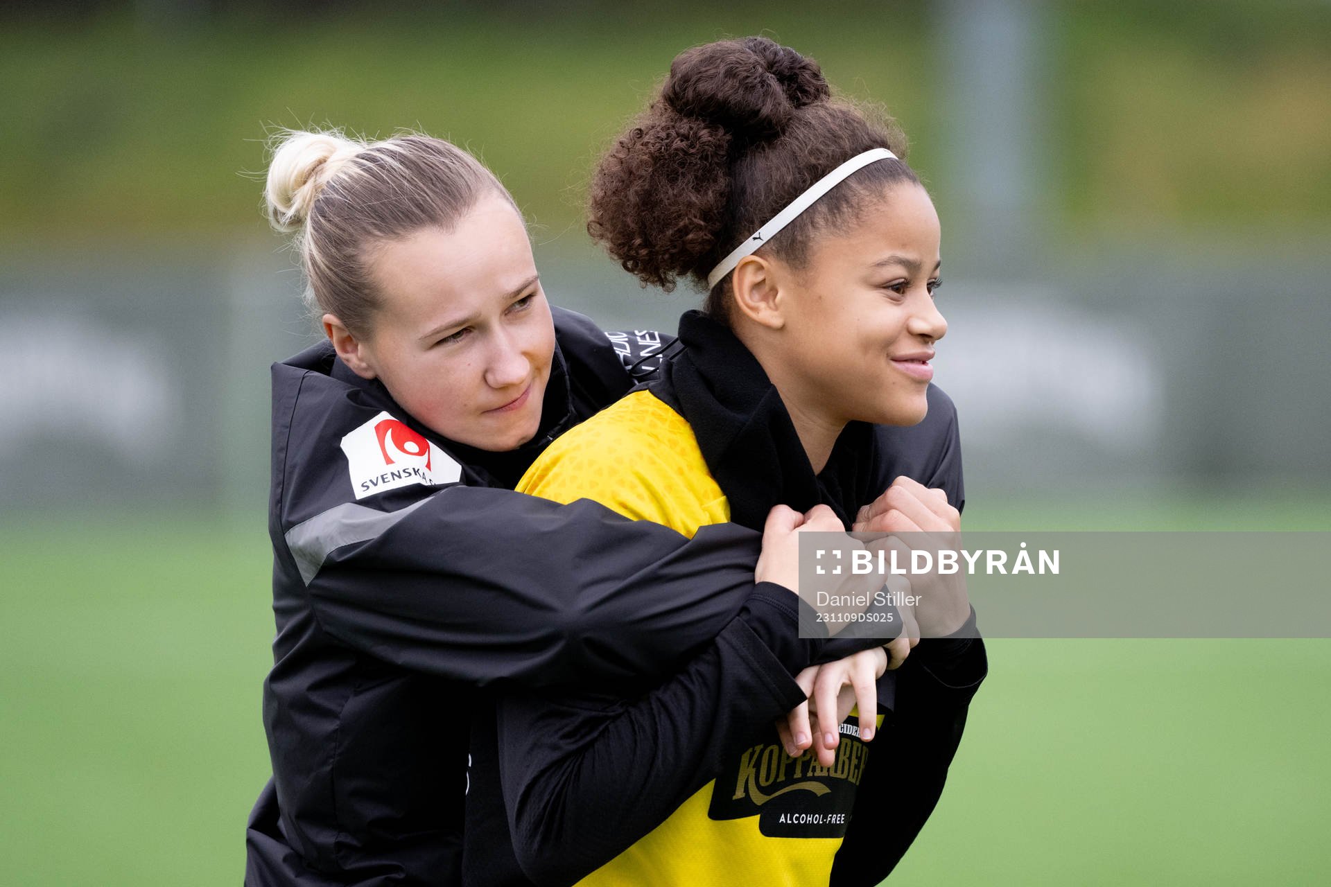 Marika Bergman Lundin och Felicia Schröder
