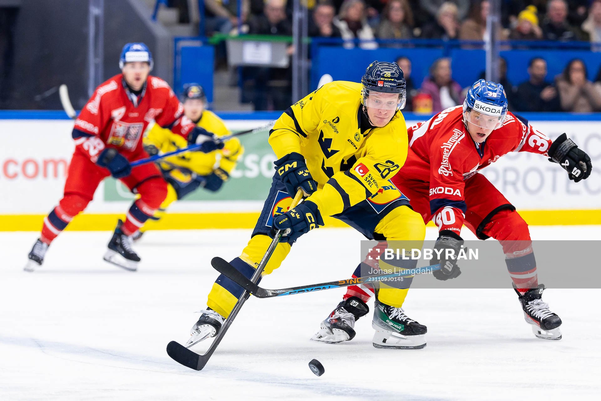 Anton Bengtsson of Sweden and Pavel Kousal of Czech Republic