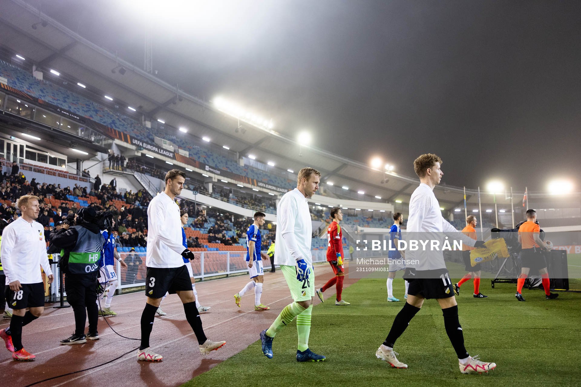 Mikkel Rygaard Jensen, Johan Hammar, goaltender Peter