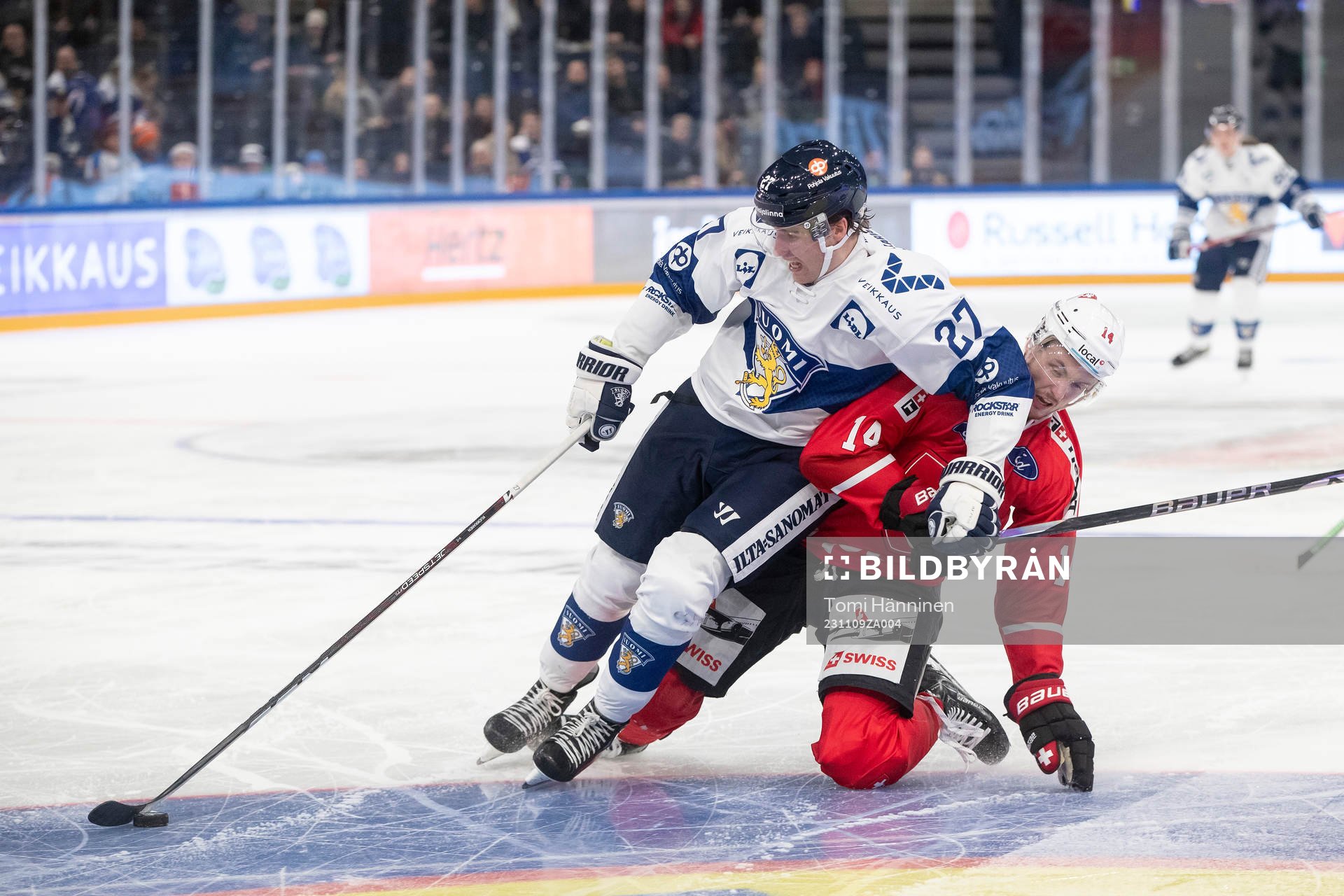 Janne Kuokkanen #27, FIN, Dean Kukan #14, SUI