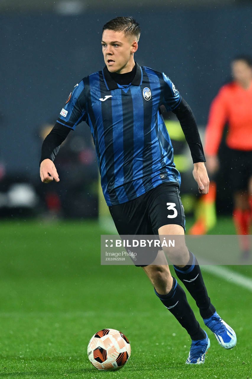  Db Bergamo 09/11/2023 - Europa League / Atalanta-Sturm Graz / foto Daniele Buffa/Image Sport nella foto: Emil Holm