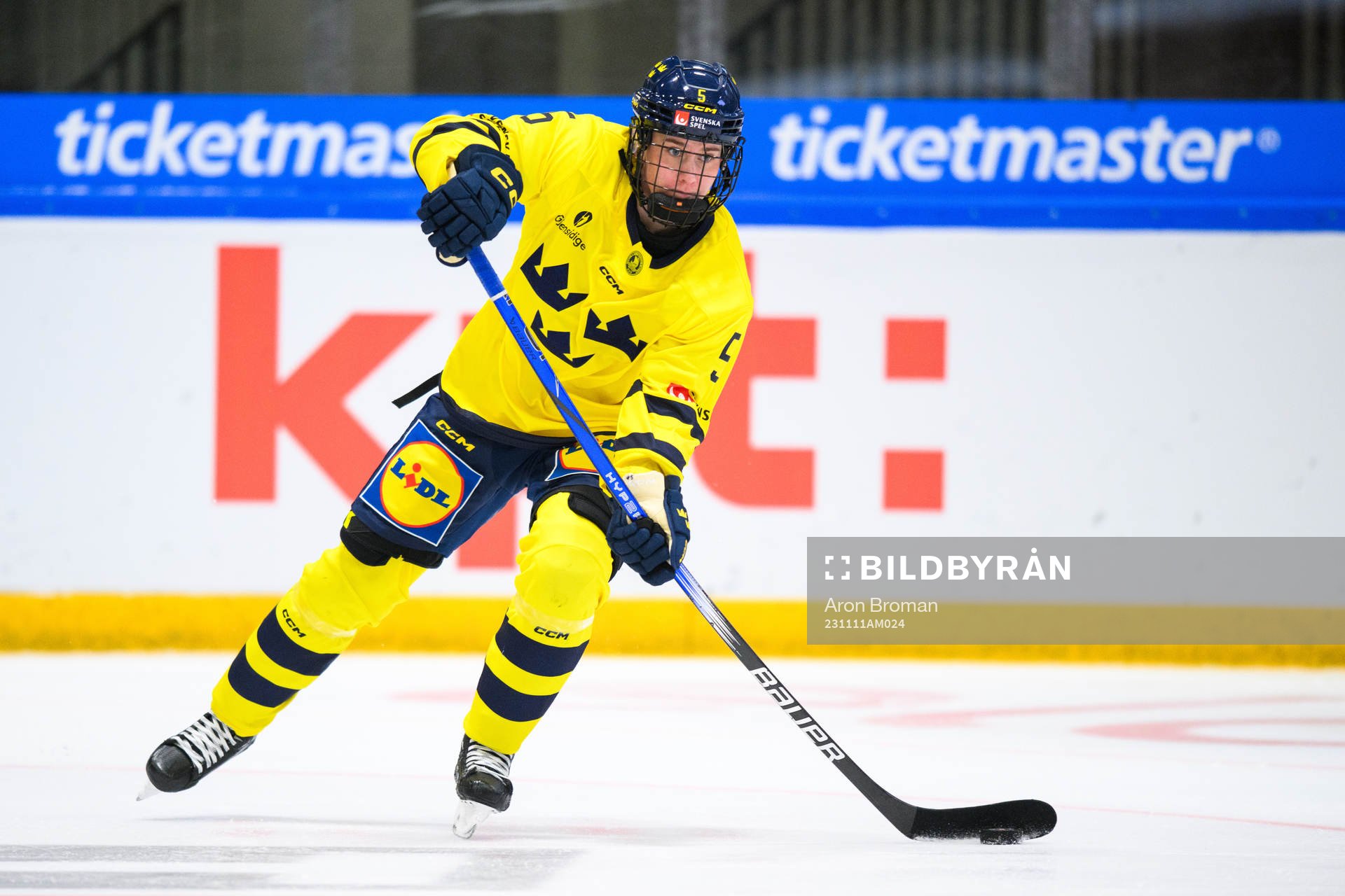 Nathalie Lidman of Sweden