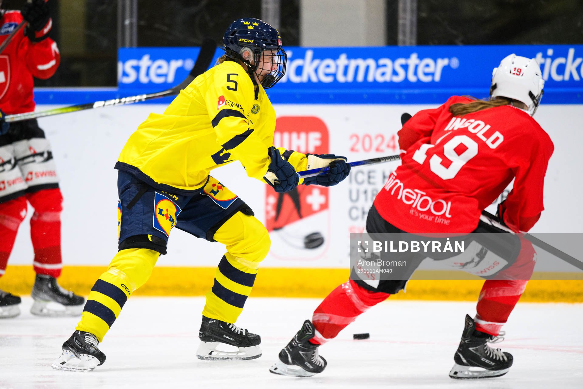Nathalie Lidman of Sweden