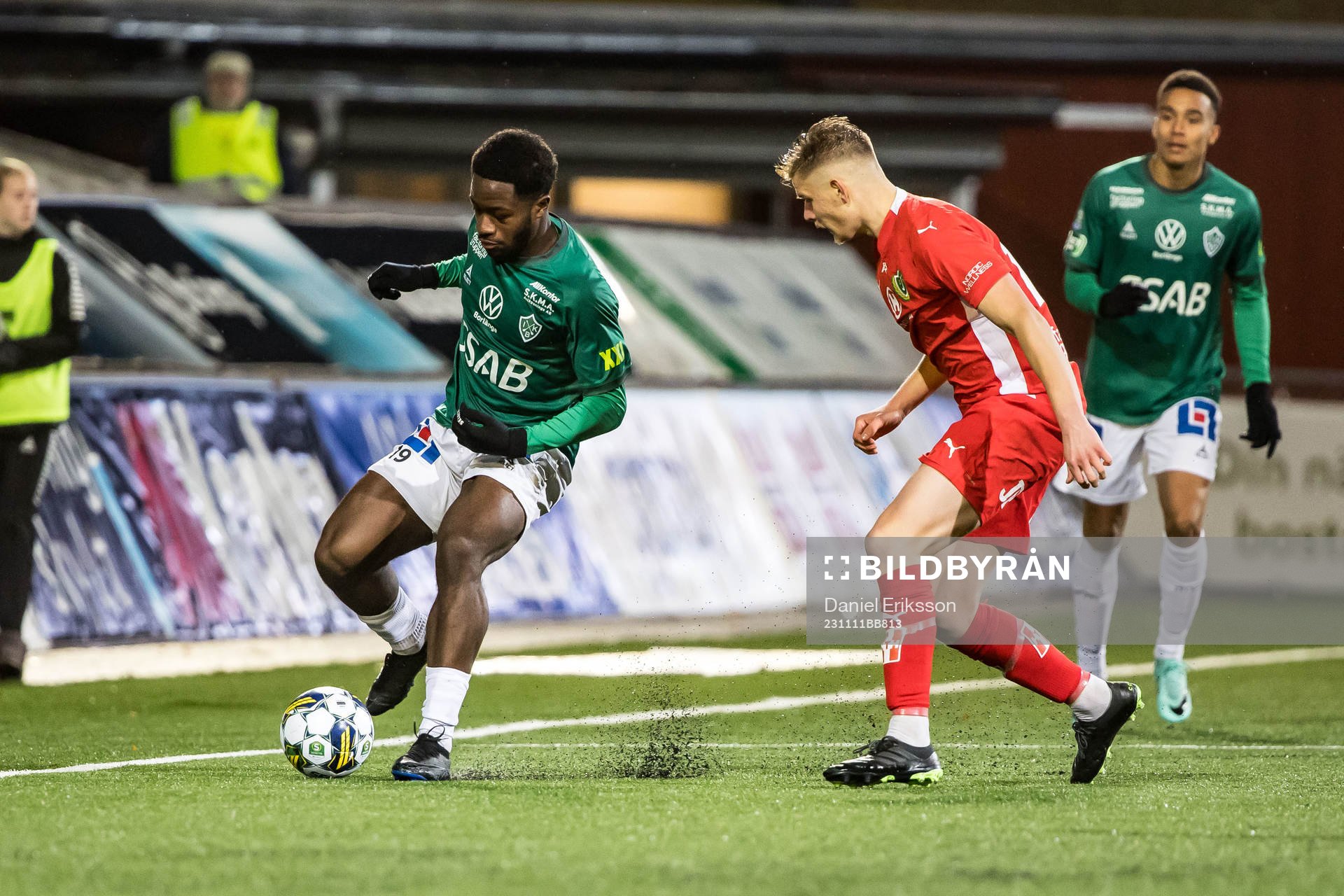 Brages Kevin Appiah Nyarko och Jönköpings Södras Sadmir