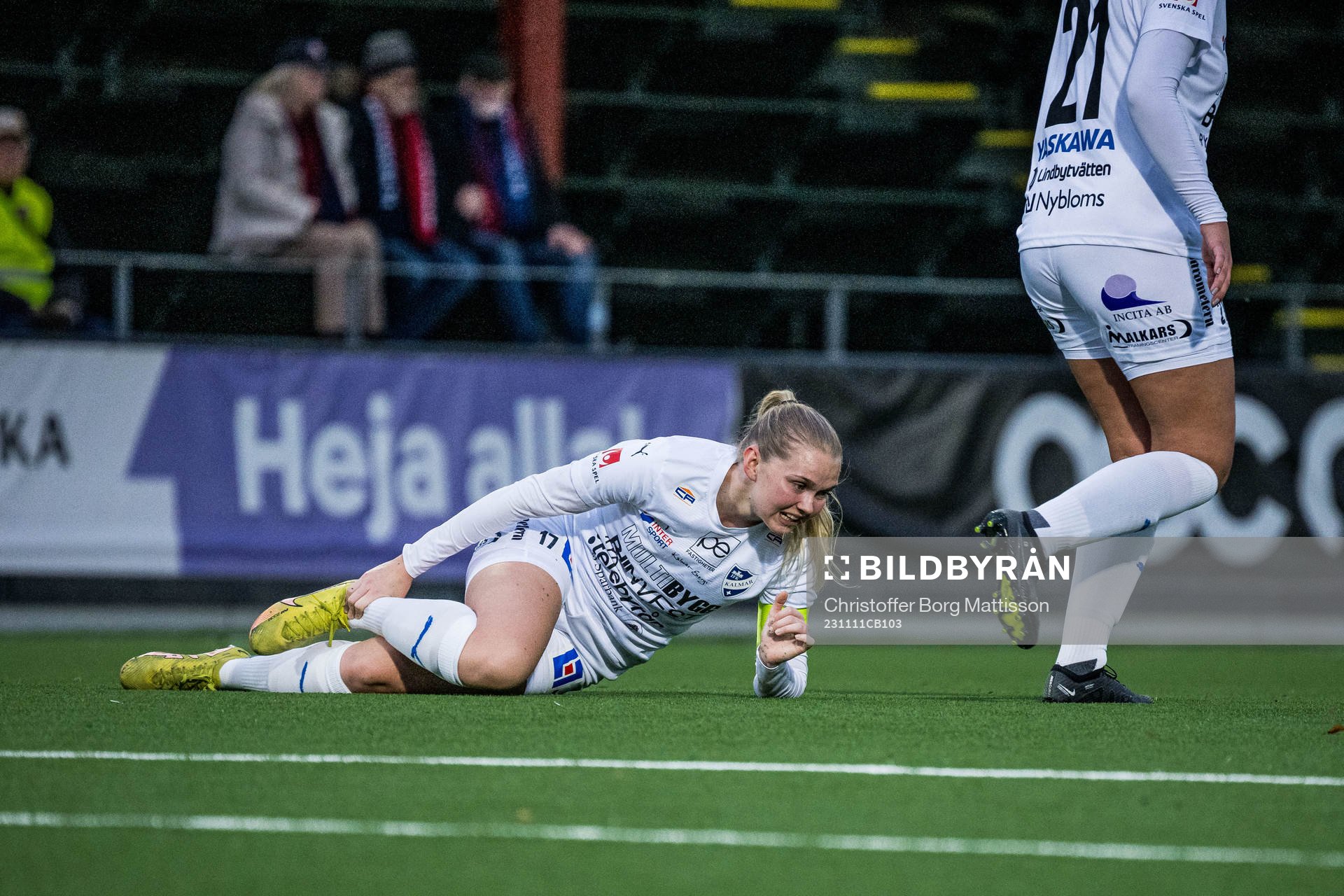 Kalmars Amanda Persson deppar