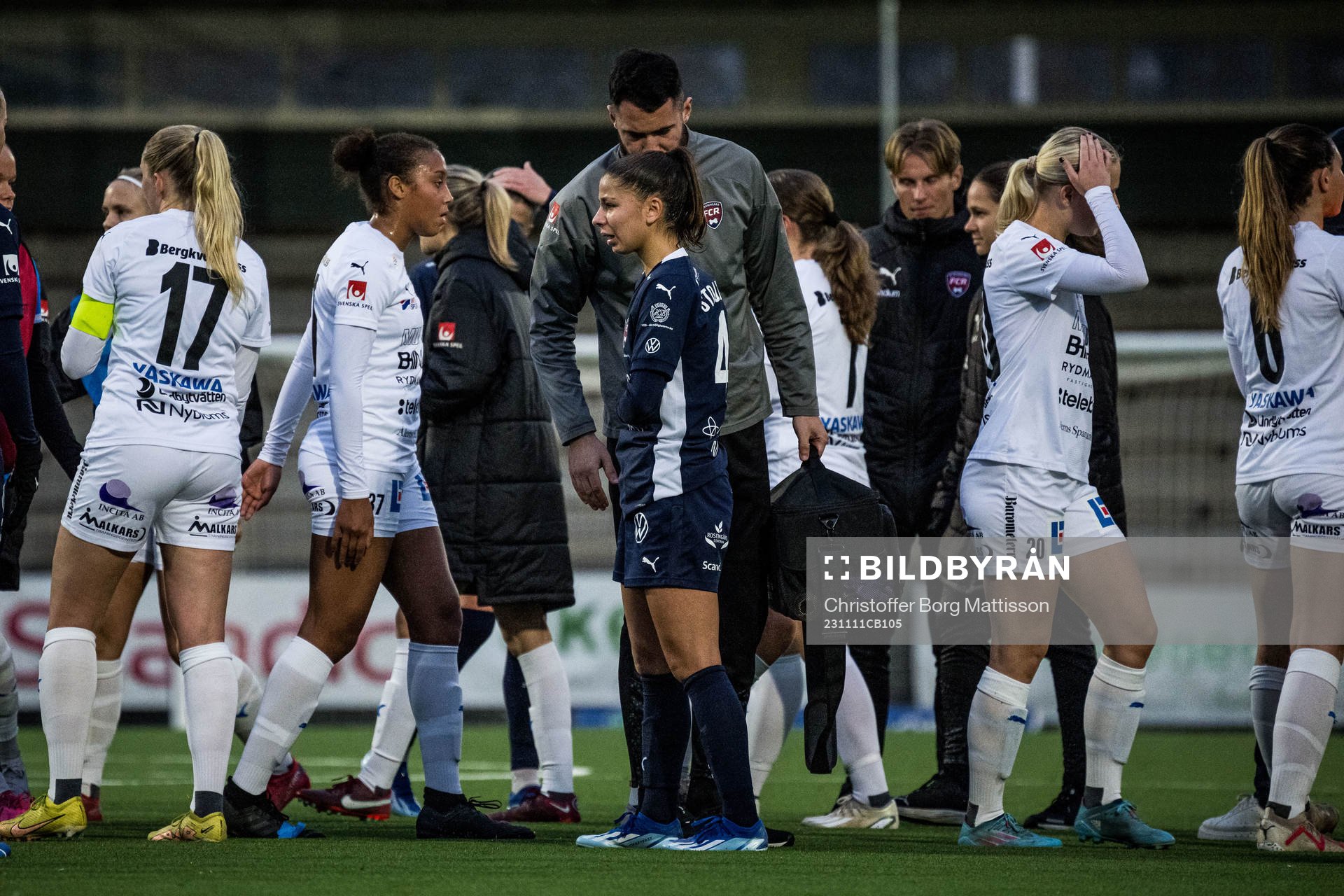FC Rosengårds Mikaela Stojanovska deppar