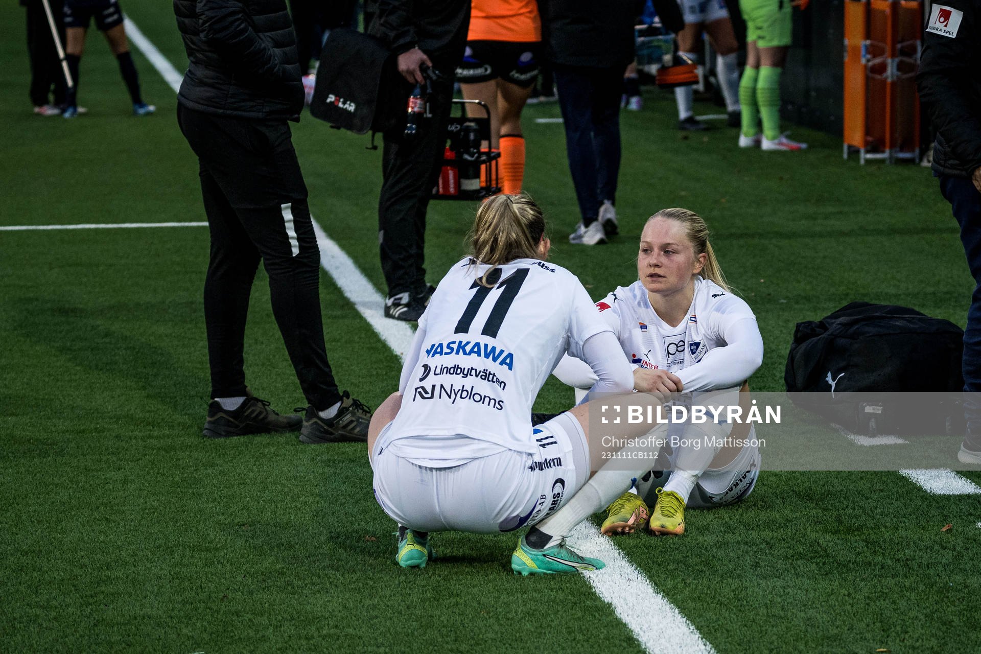 Kalmars Wilma Finnman deppar