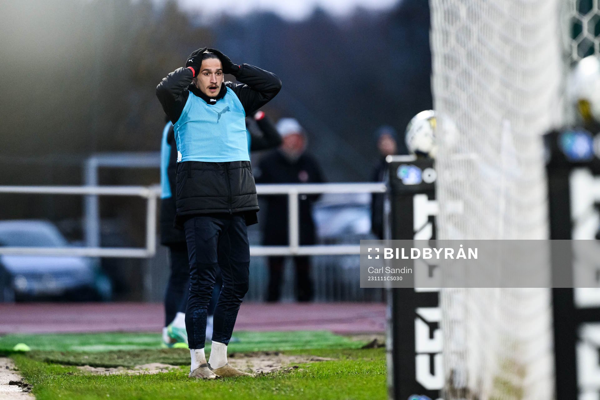 Helsingborgs Ervin Gigovic deppar