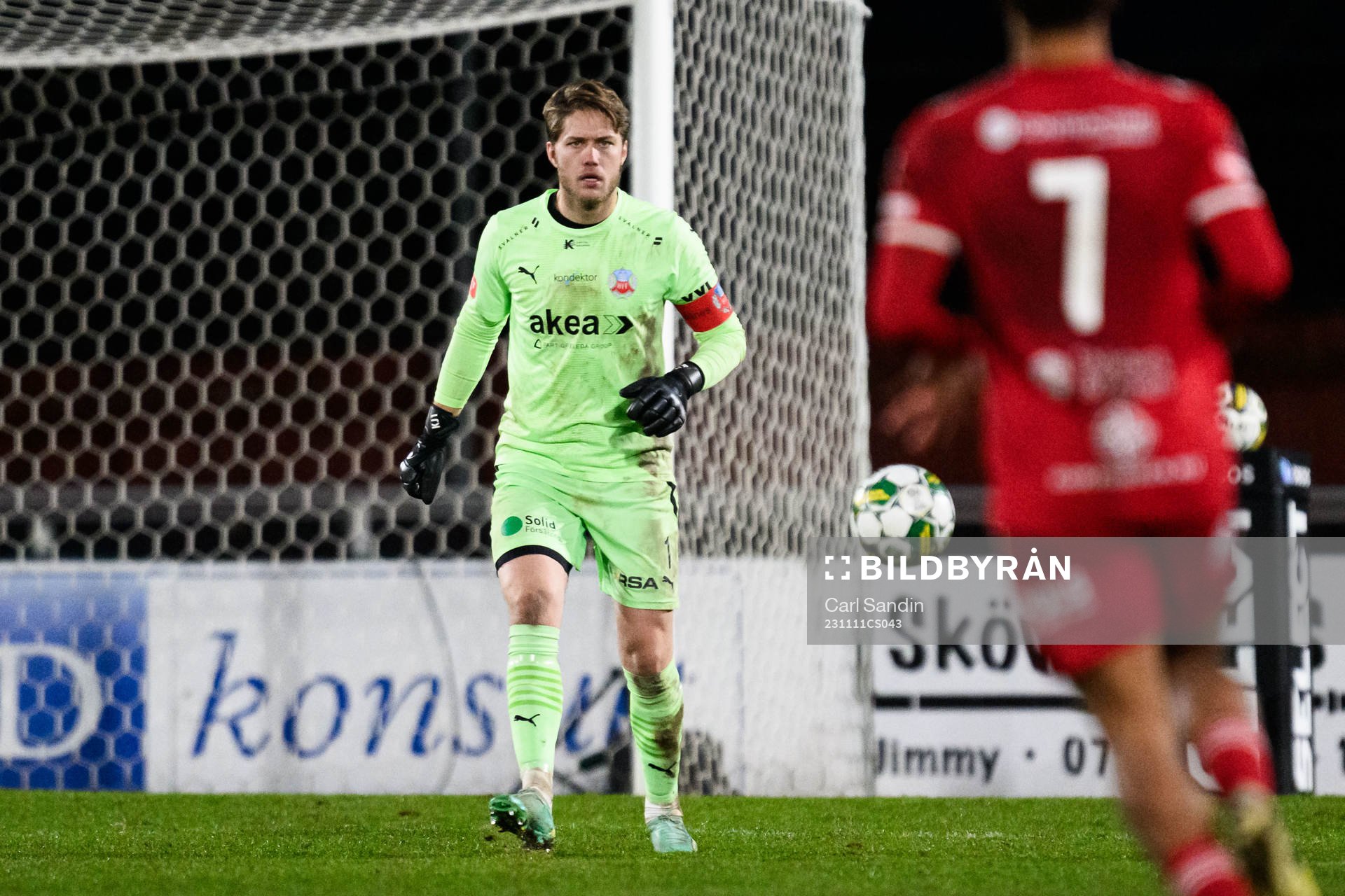 Helsingborgs målvakt Kalle Joelsson
