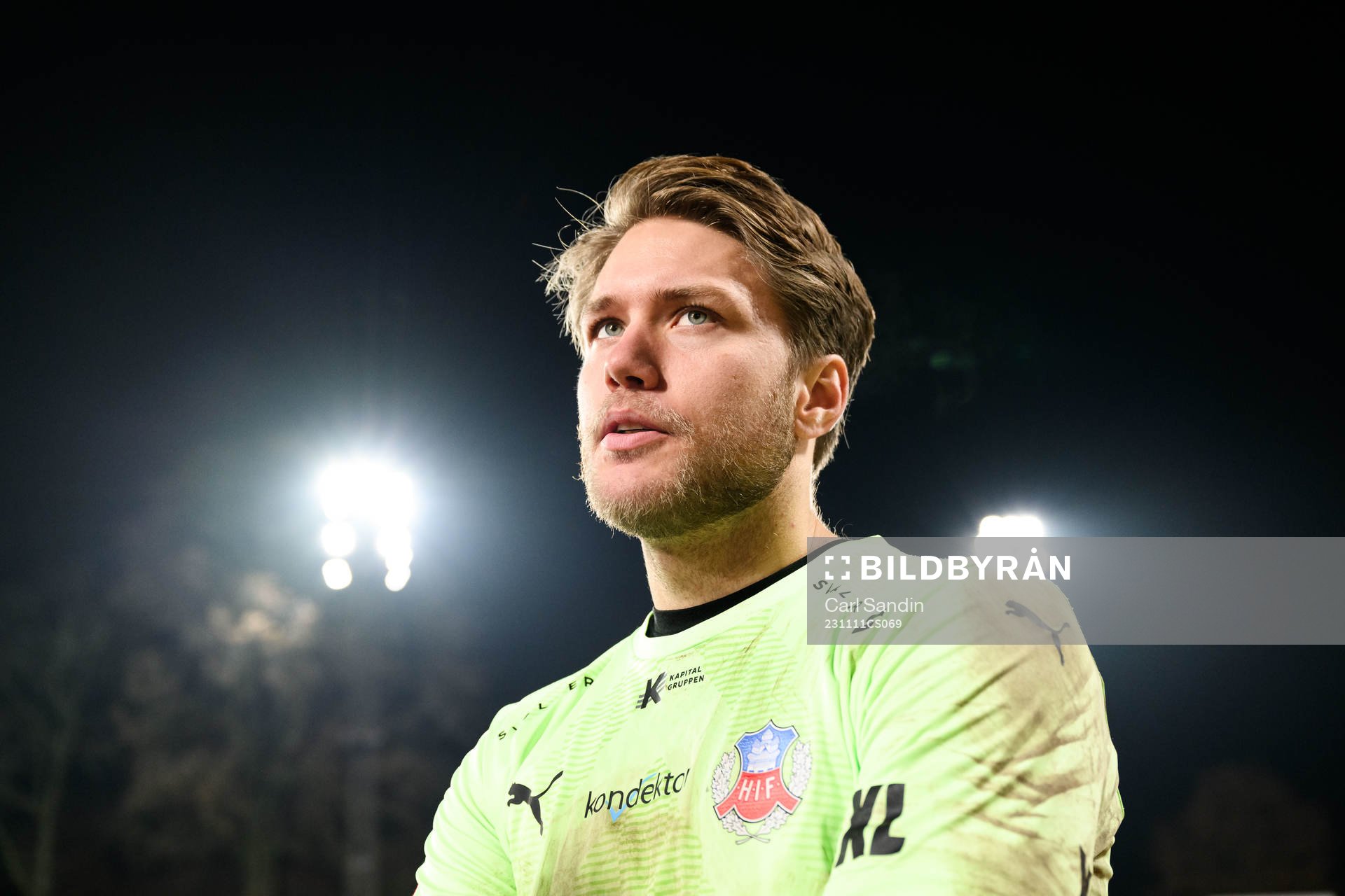Helsingborgs målvakt Kalle Joelsson