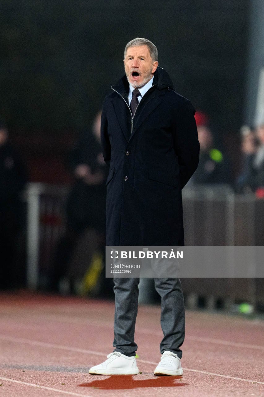 Helsingborgs tränare Stuart Baxter