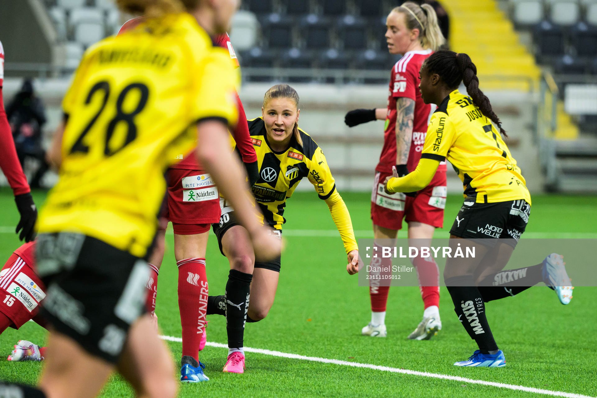 Häckens Katariina Kosola jublar