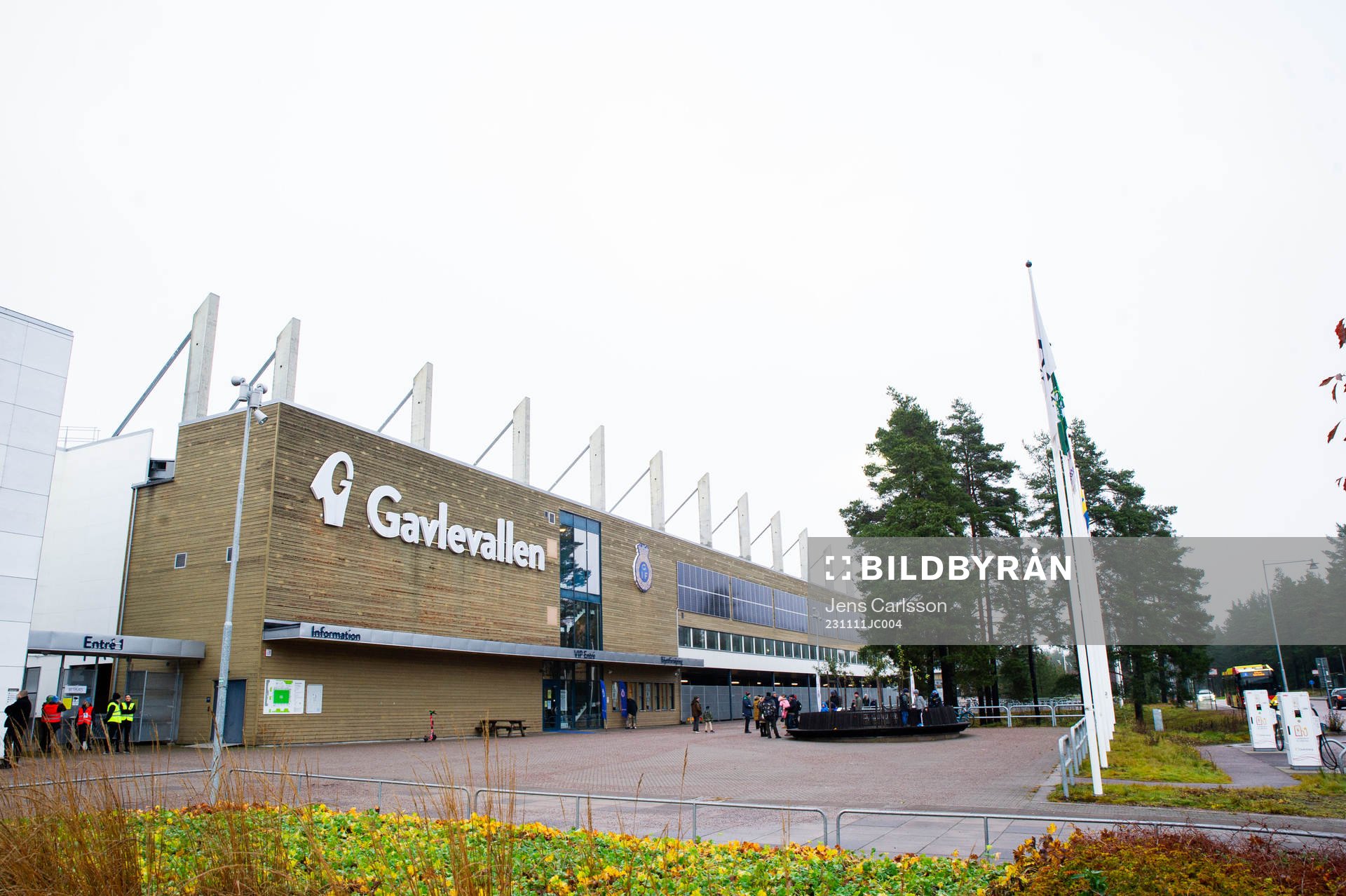 Exteriör av Gavlevallen