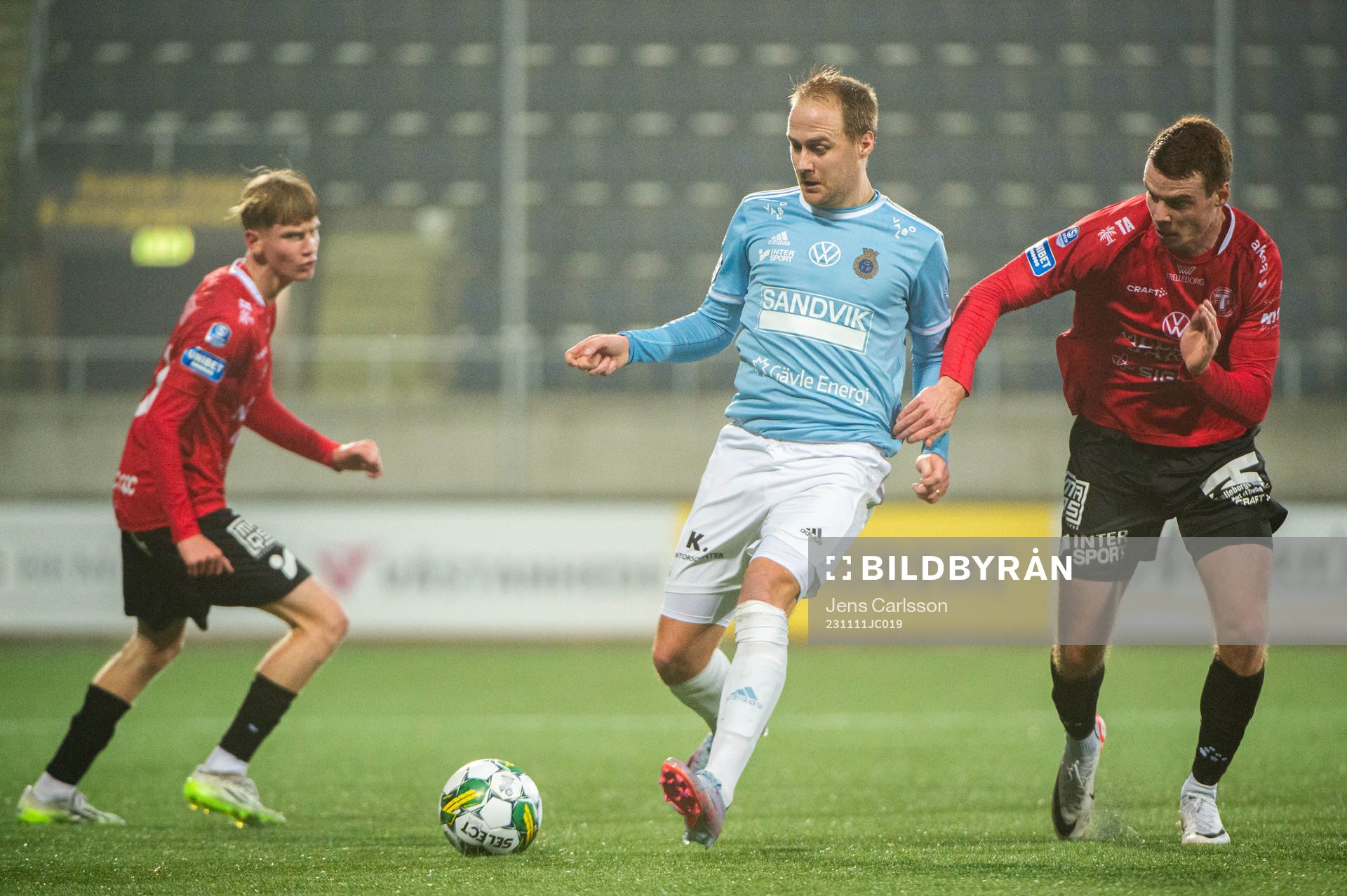 Gefles Oscar Lundin och Trelleborgs Zander Hyltoft
