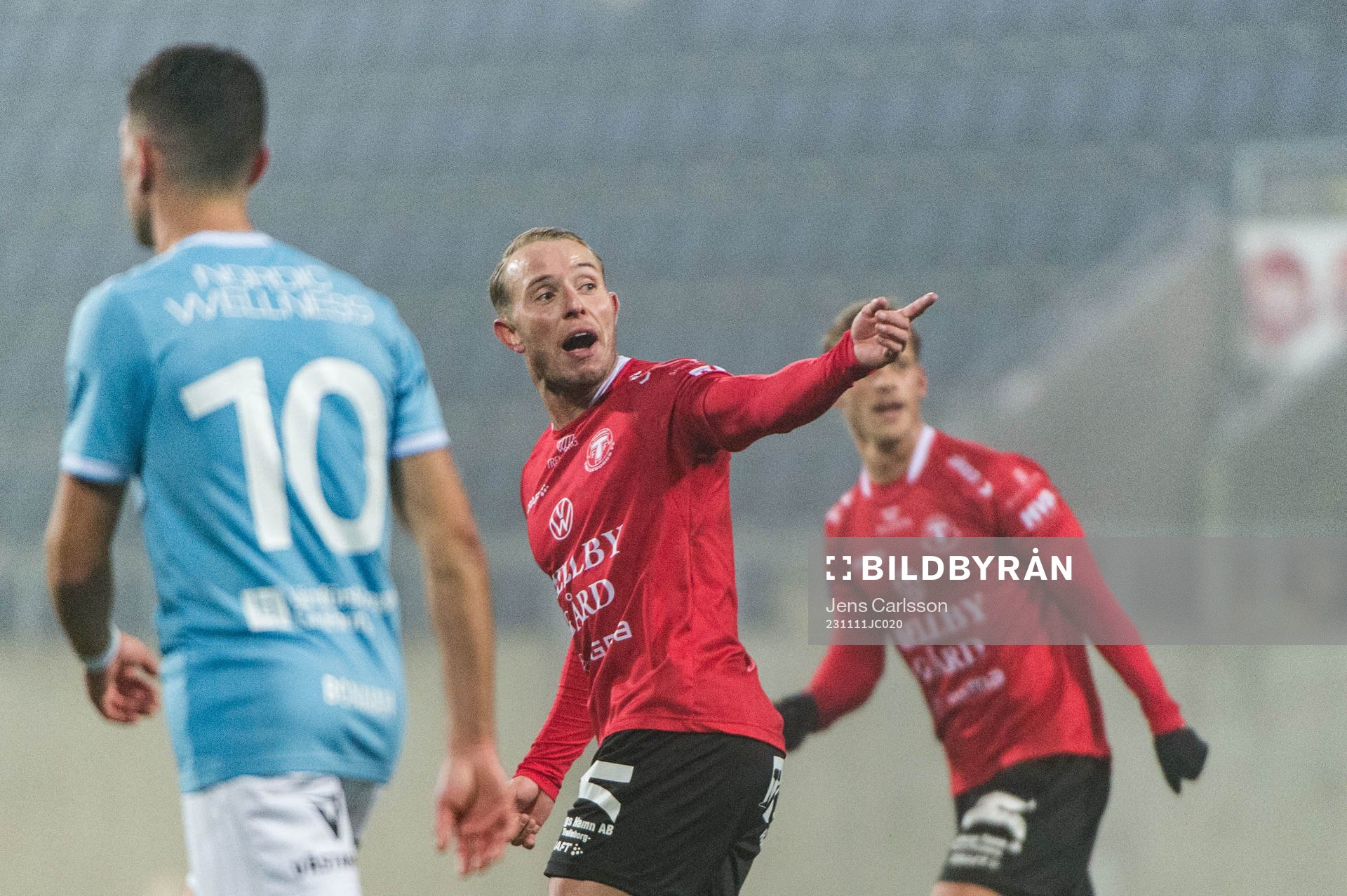 Trelleborgs Pierre Dahlin Larsen jublar