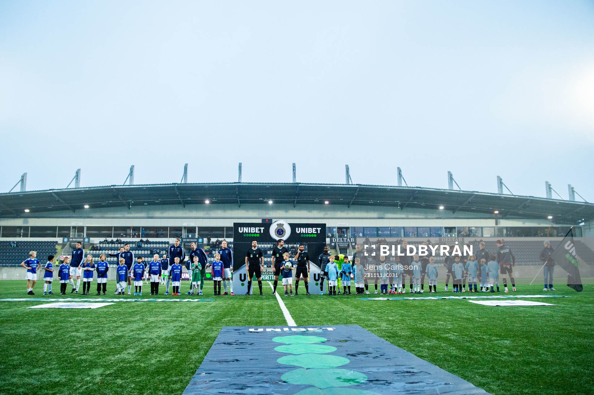 Gefles och Trelleborgs spelare uppradade på lineup